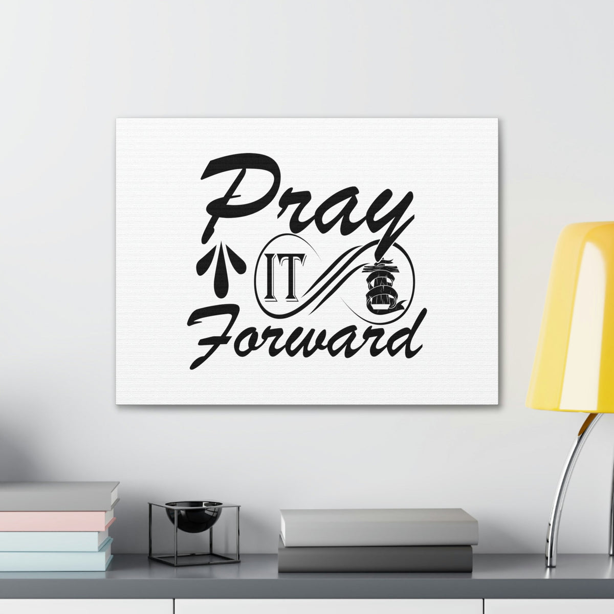 Scripture Walls Pray It Forward 1 Thessalonians 5:17 Infinity Christian Wall Art Bible Verse Print Ready to Hang Unframed-Express Your Love Gifts