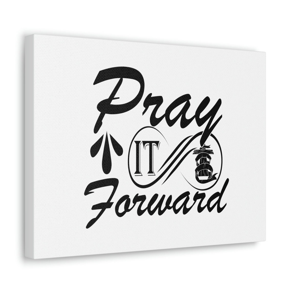 Scripture Walls Pray It Forward 1 Thessalonians 5:17 Infinity Christian Wall Art Bible Verse Print Ready to Hang Unframed-Express Your Love Gifts