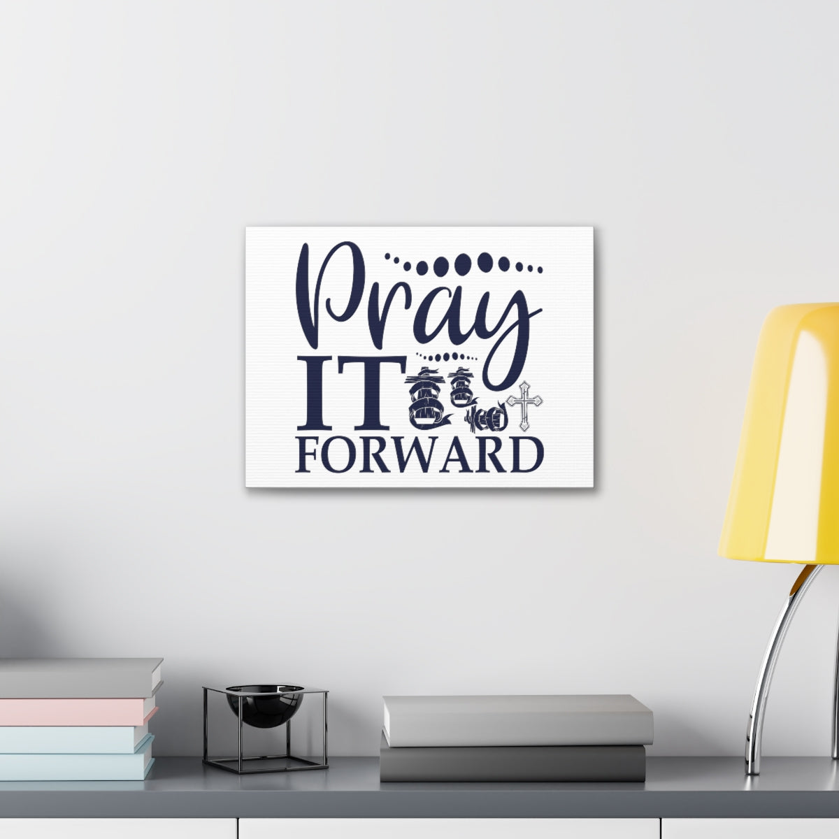 Scripture Walls Pray It Forward James 5:16 Christian Wall Art Print Ready to Hang Unframed-Express Your Love Gifts