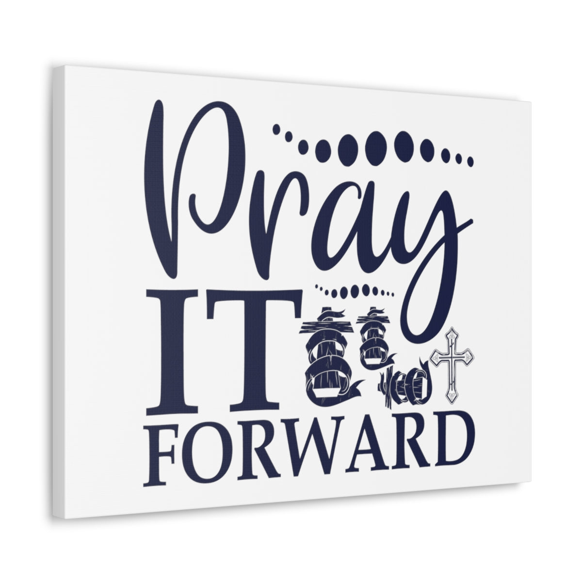 Scripture Walls Pray It Forward James 5:16 Christian Wall Art Print Ready to Hang Unframed-Express Your Love Gifts