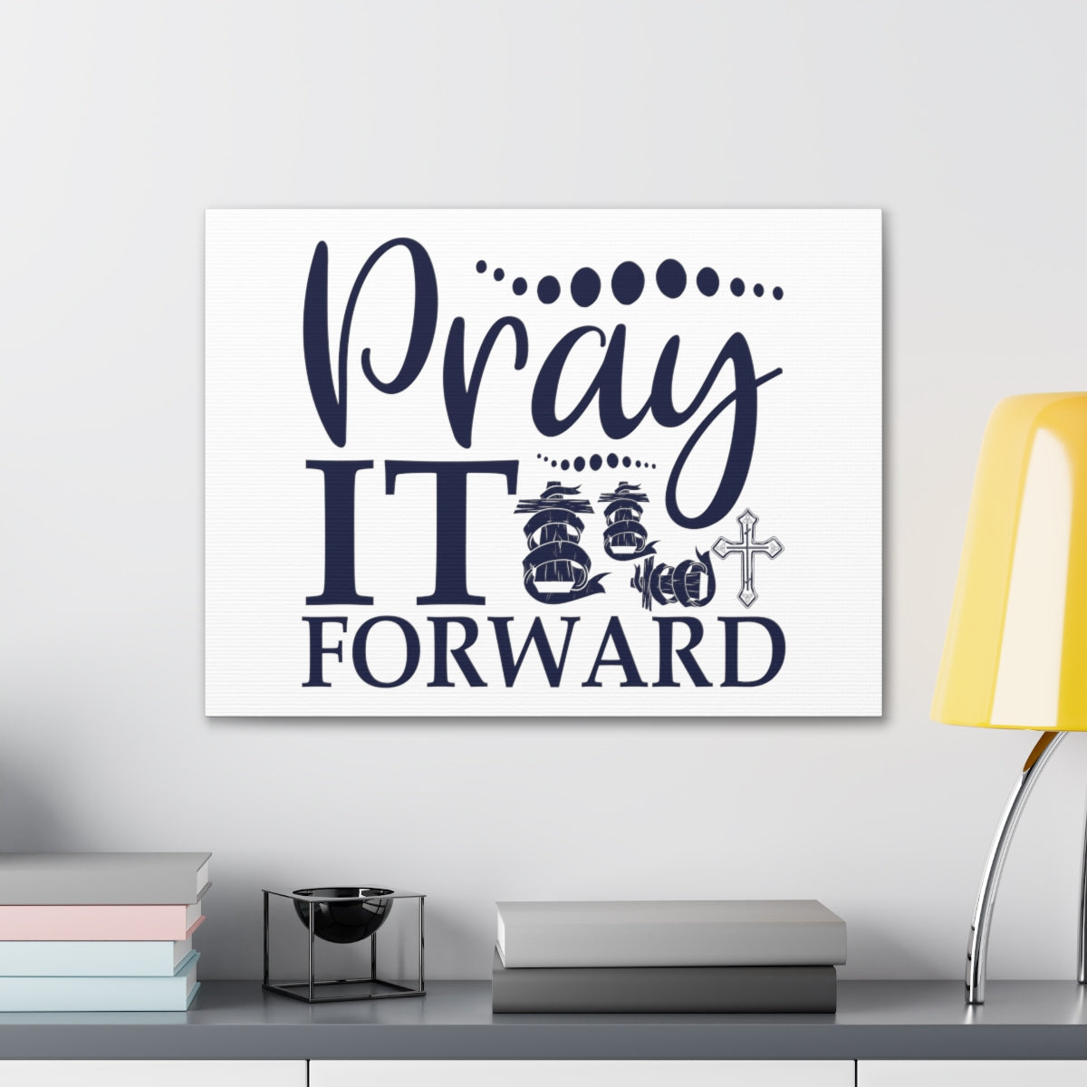Scripture Walls Pray It Forward James 5:16 Christian Wall Art Print Ready to Hang Unframed-Express Your Love Gifts