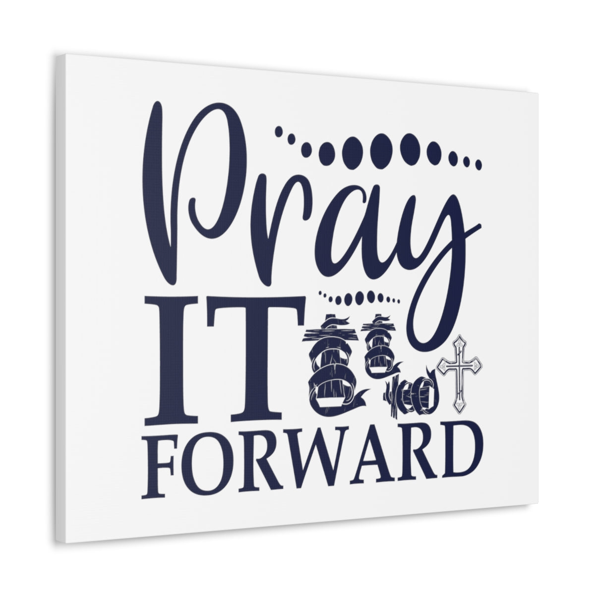 Scripture Walls Pray It Forward James 5:16 Christian Wall Art Print Ready to Hang Unframed-Express Your Love Gifts