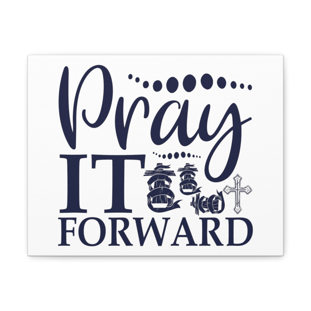 Scripture Walls Pray It Forward James 5:16 Christian Wall Art Print Ready to Hang Unframed-Express Your Love Gifts