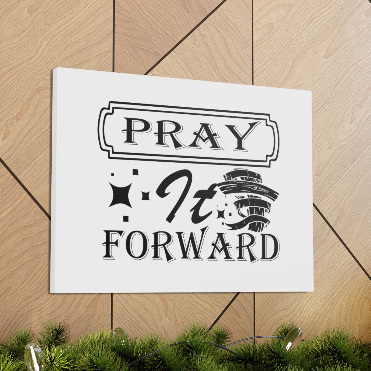 Scripture Walls Pray It Forward Matthew 5:44 Christian Wall Art Bible Verse Print Ready to Hang Unframed-Express Your Love Gifts