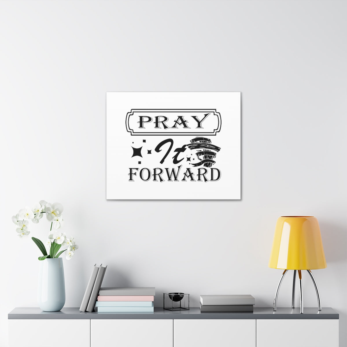 Scripture Walls Pray It Forward Matthew 5:44 Christian Wall Art Bible Verse Print Ready to Hang Unframed-Express Your Love Gifts
