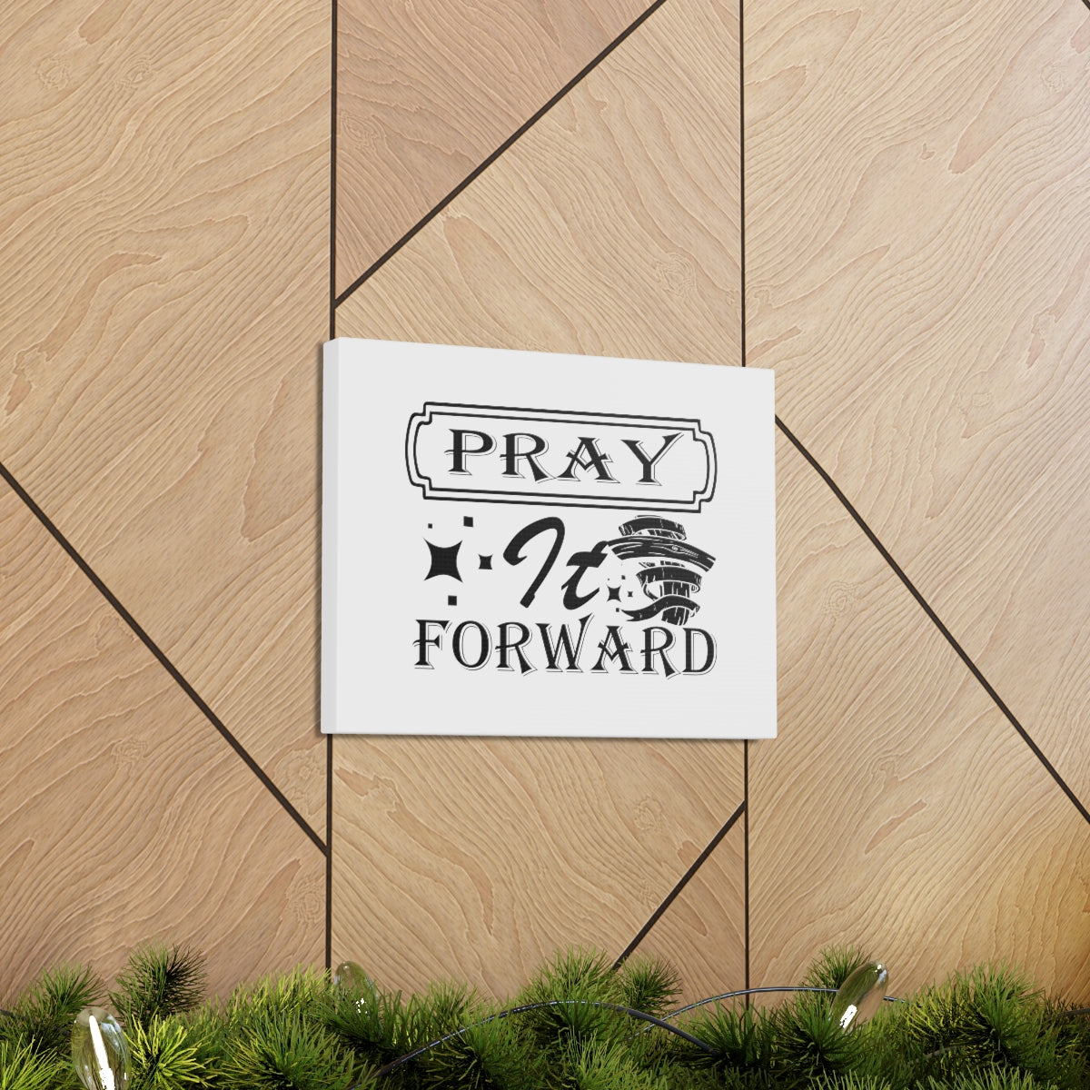 Scripture Walls Pray It Forward Matthew 5:44 Christian Wall Art Bible Verse Print Ready to Hang Unframed-Express Your Love Gifts