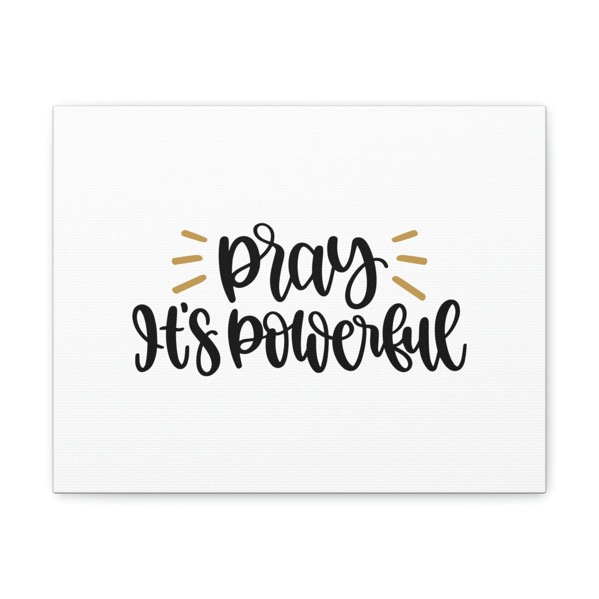 Scripture Walls Pray It's Powerful Philippians 4:6-7 Christian Wall Art Bible Verse Print Ready to Hang Unframed-Express Your Love Gifts
