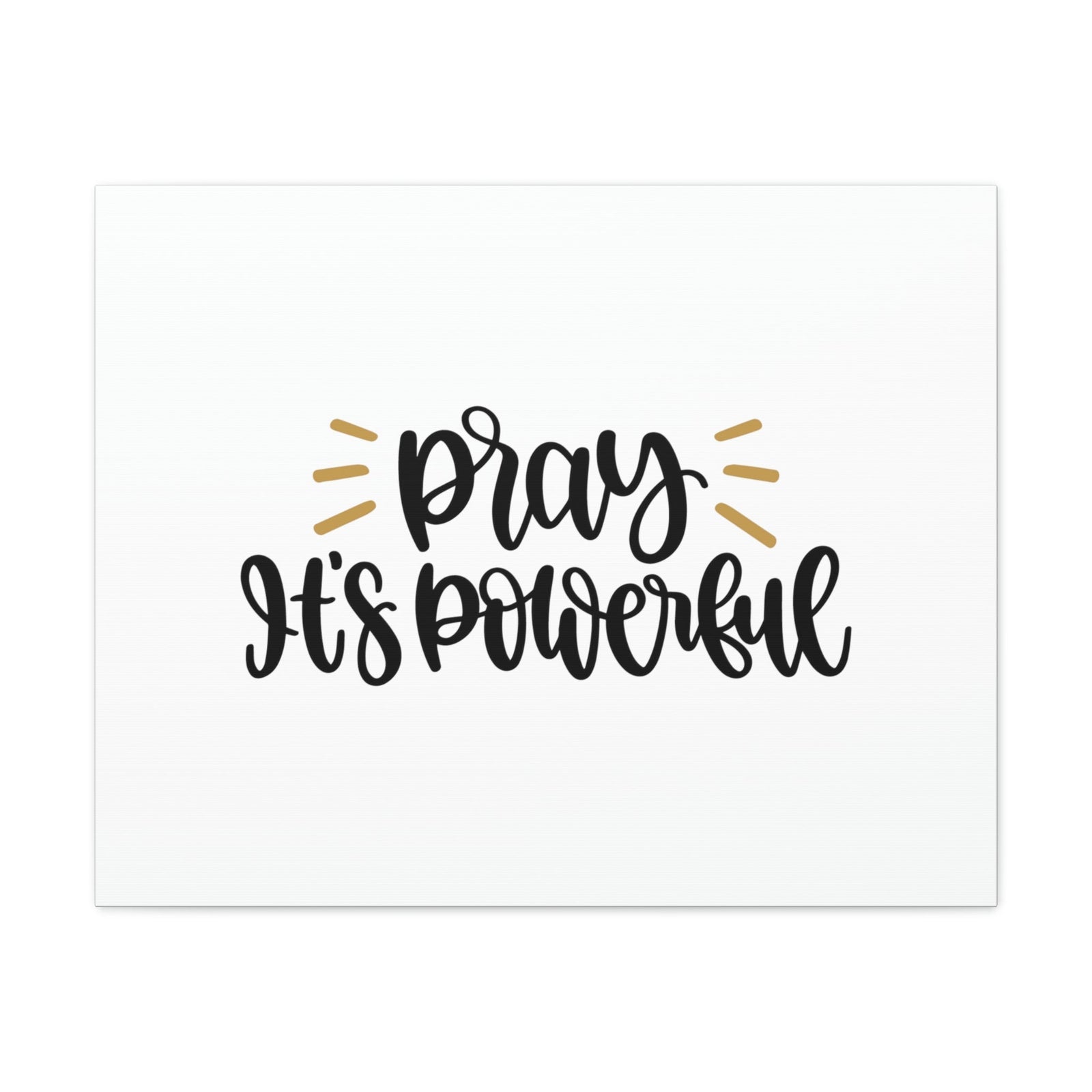 Scripture Walls Pray It's Powerful Philippians 4:6-7 Christian Wall Art Bible Verse Print Ready to Hang Unframed-Express Your Love Gifts