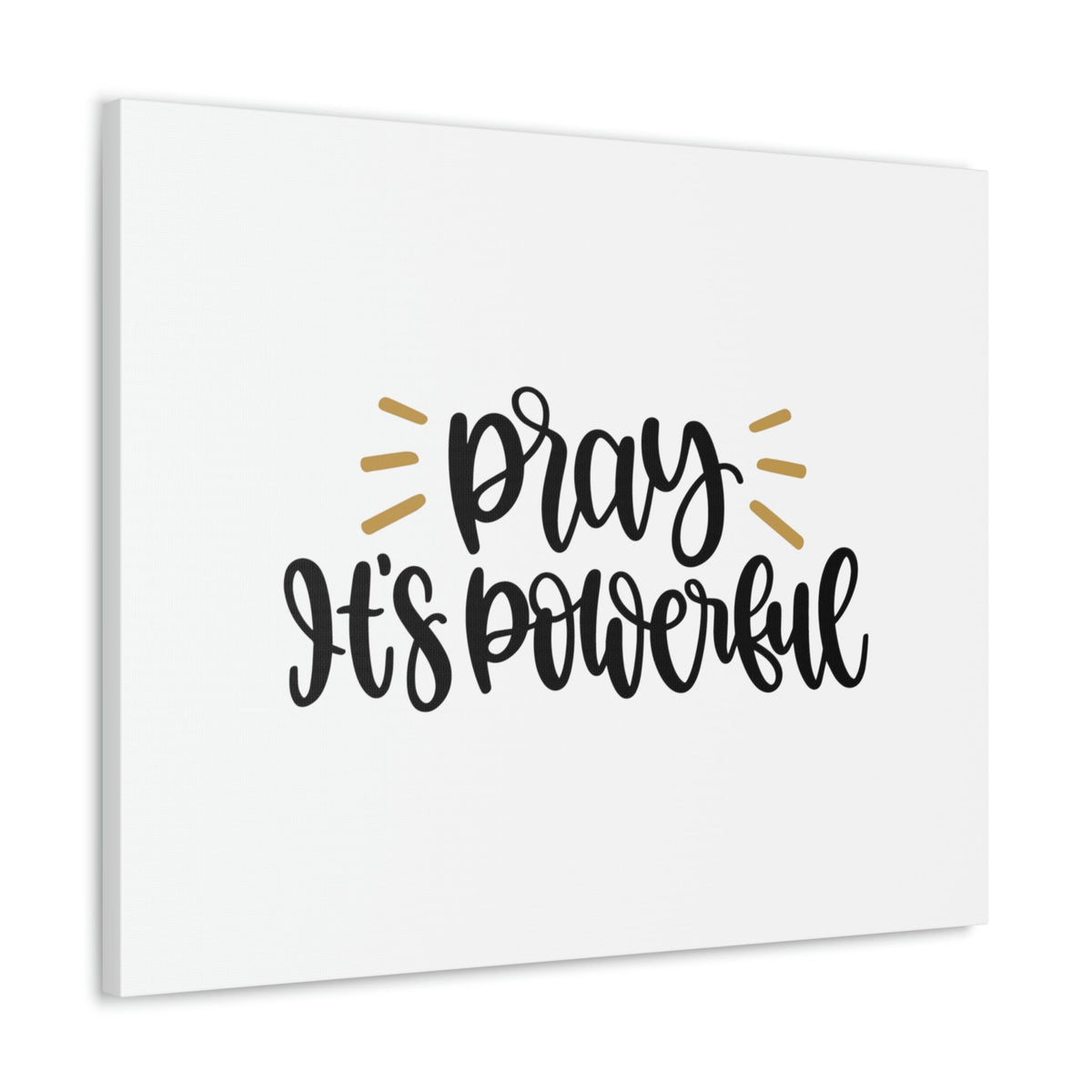 Scripture Walls Pray It's Powerful Philippians 4:6-7 Christian Wall Art Bible Verse Print Ready to Hang Unframed-Express Your Love Gifts