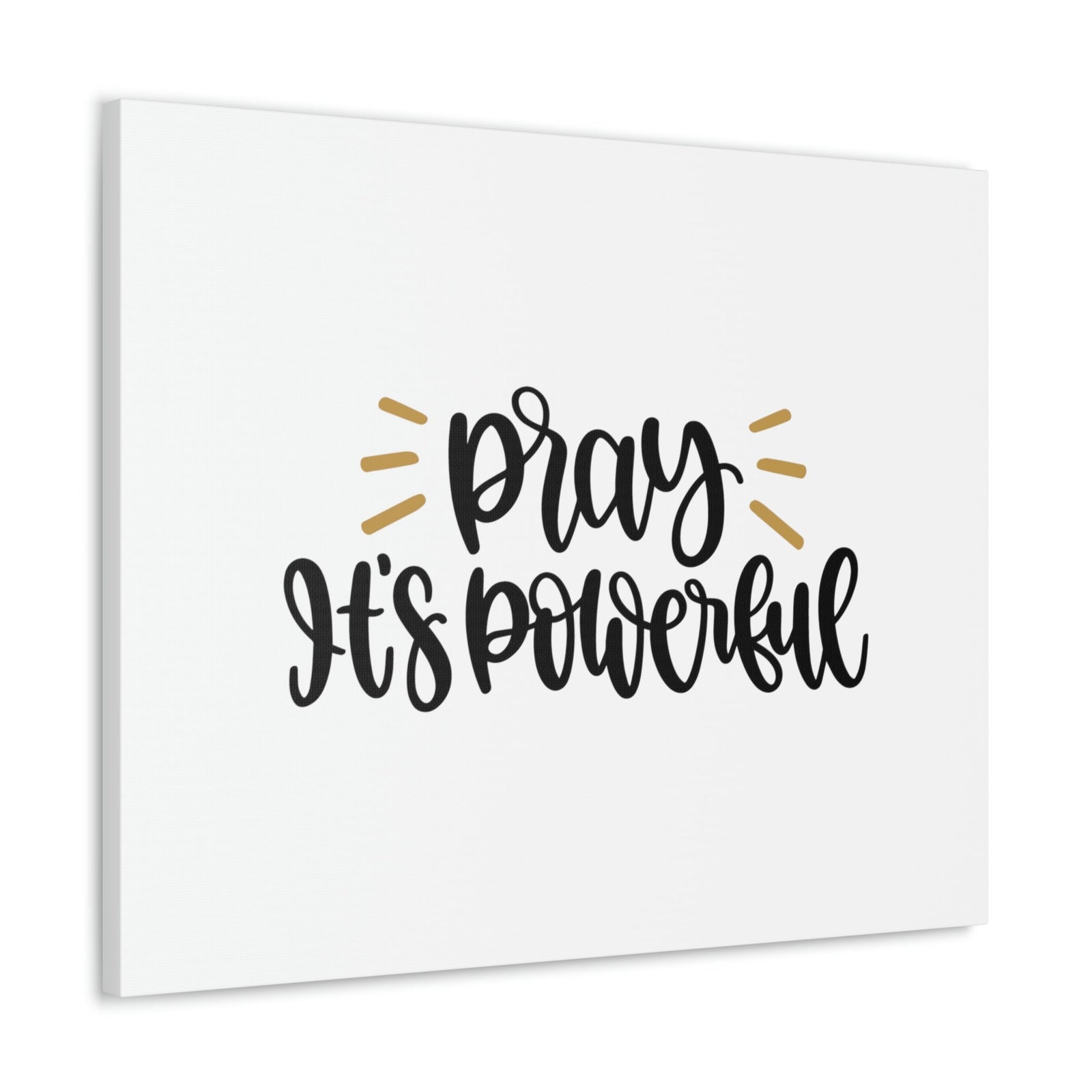 Scripture Walls Pray It's Powerful Philippians 4:6-7 Christian Wall Art Bible Verse Print Ready to Hang Unframed-Express Your Love Gifts