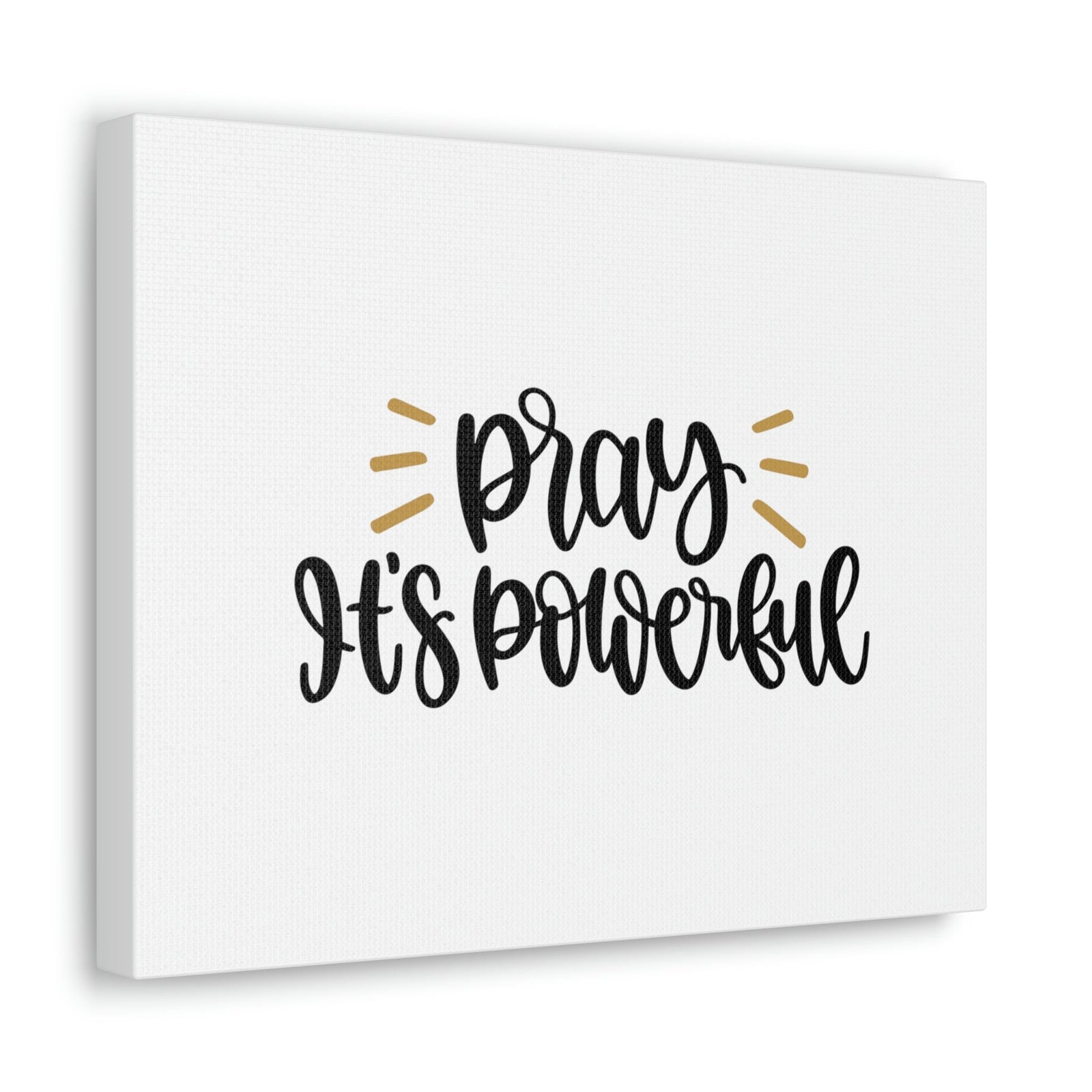Scripture Walls Pray It's Powerful Philippians 4:6-7 Christian Wall Art Bible Verse Print Ready to Hang Unframed-Express Your Love Gifts