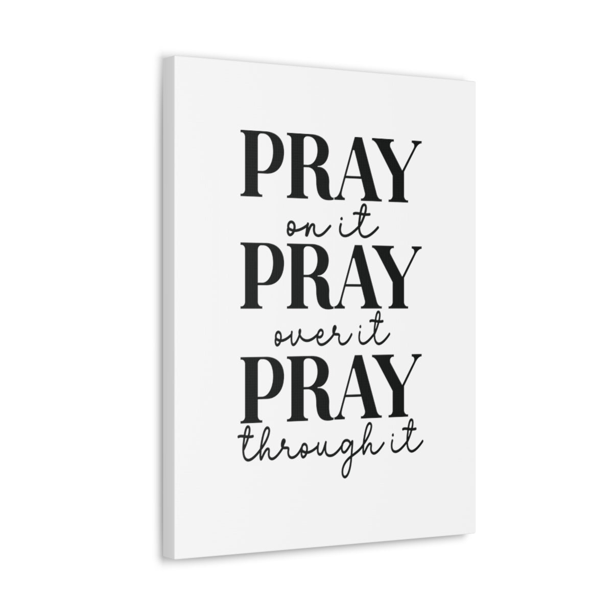 Scripture Walls Pray On It James 5:13 Christian Wall Art Bible Verse Print Ready to Hang Unframed-Express Your Love Gifts