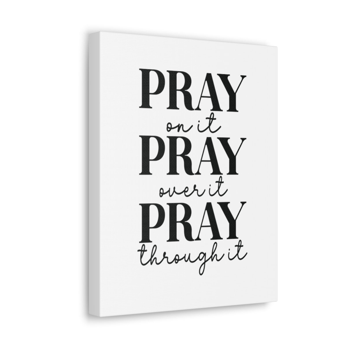 Scripture Walls Pray On It James 5:13 Christian Wall Art Bible Verse Print Ready to Hang Unframed-Express Your Love Gifts