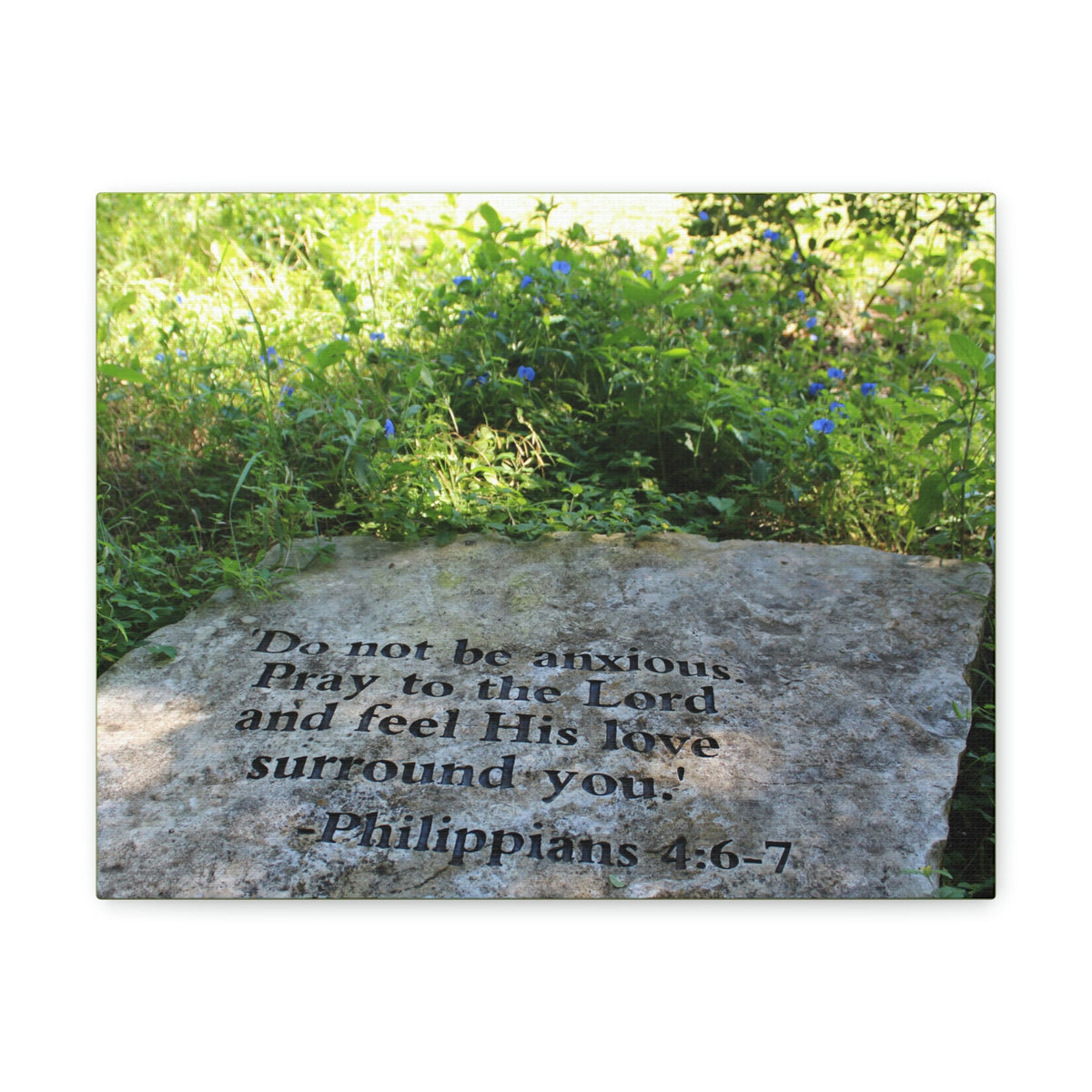 Scripture Walls Pray To The Lord Philippians 4:6 Bible Verse Canvas Christian Wall Art Bible Verse Print Ready To Hang Unframed-Express Your Love Gifts