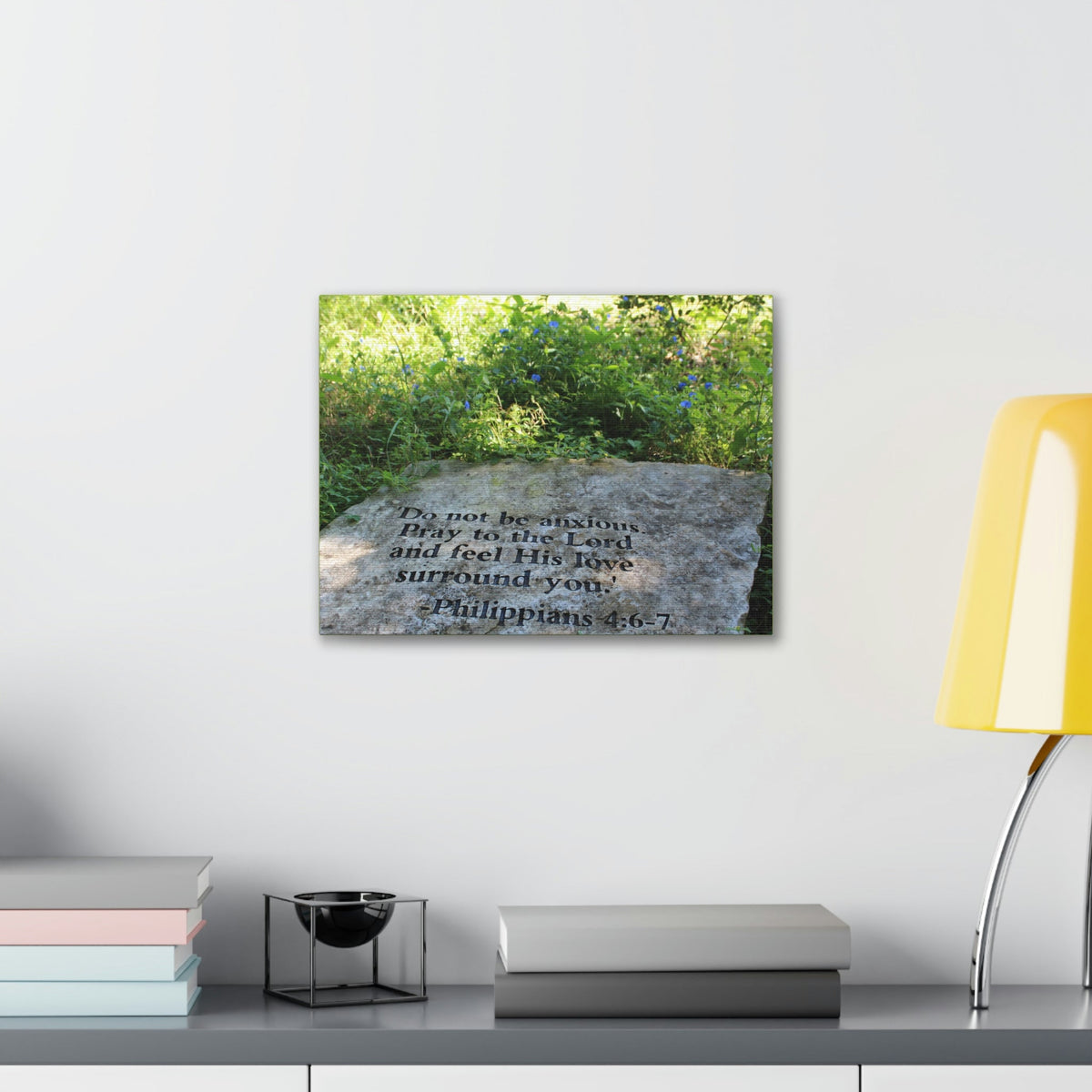 Scripture Walls Pray To The Lord Philippians 4:6 Bible Verse Canvas Christian Wall Art Bible Verse Print Ready To Hang Unframed-Express Your Love Gifts