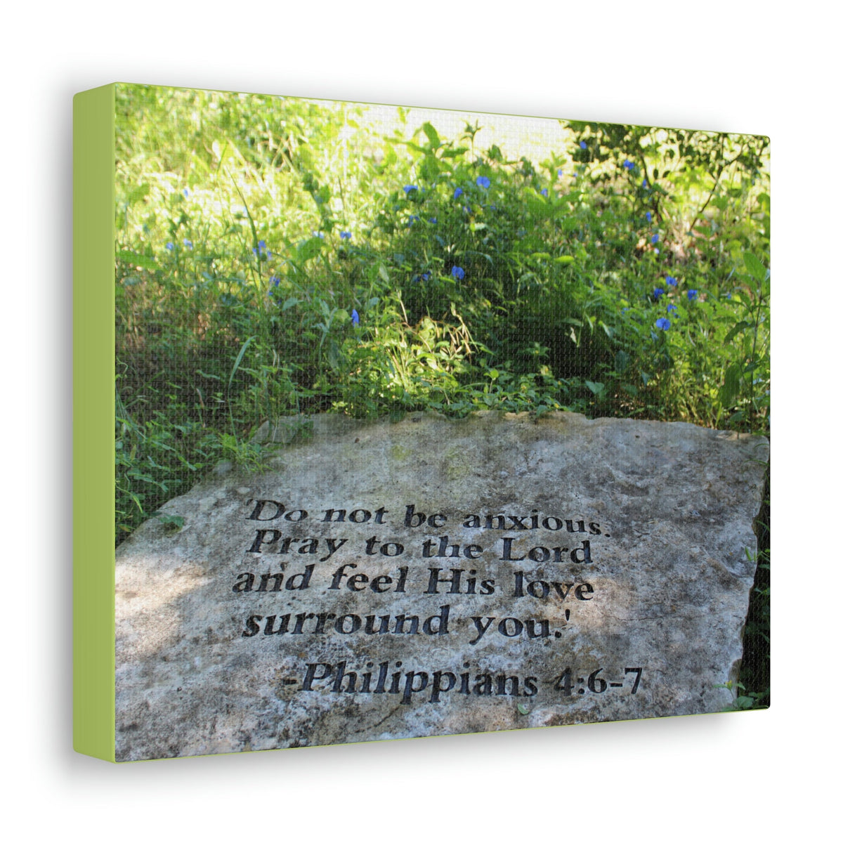 Scripture Walls Pray To The Lord Philippians 4:6 Bible Verse Canvas Christian Wall Art Bible Verse Print Ready To Hang Unframed-Express Your Love Gifts