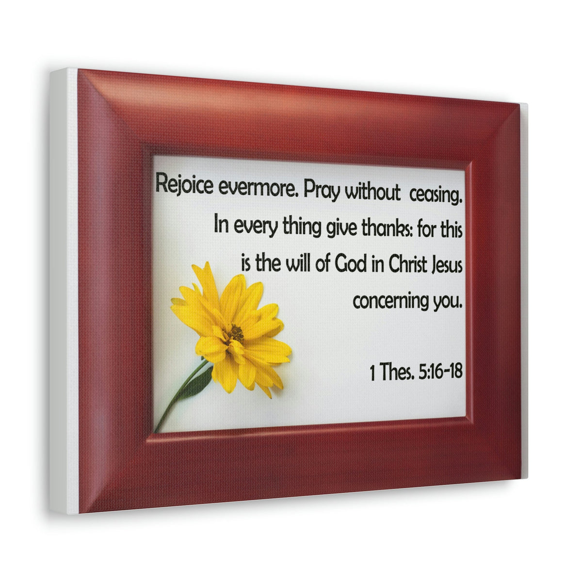 Scripture Walls Pray Without Ceasing 1 Thessalonians 5:16 Bible Verse Canvas Christian Wall Art Bible Verse Print Ready To Hang Unframed-Express Your Love Gifts