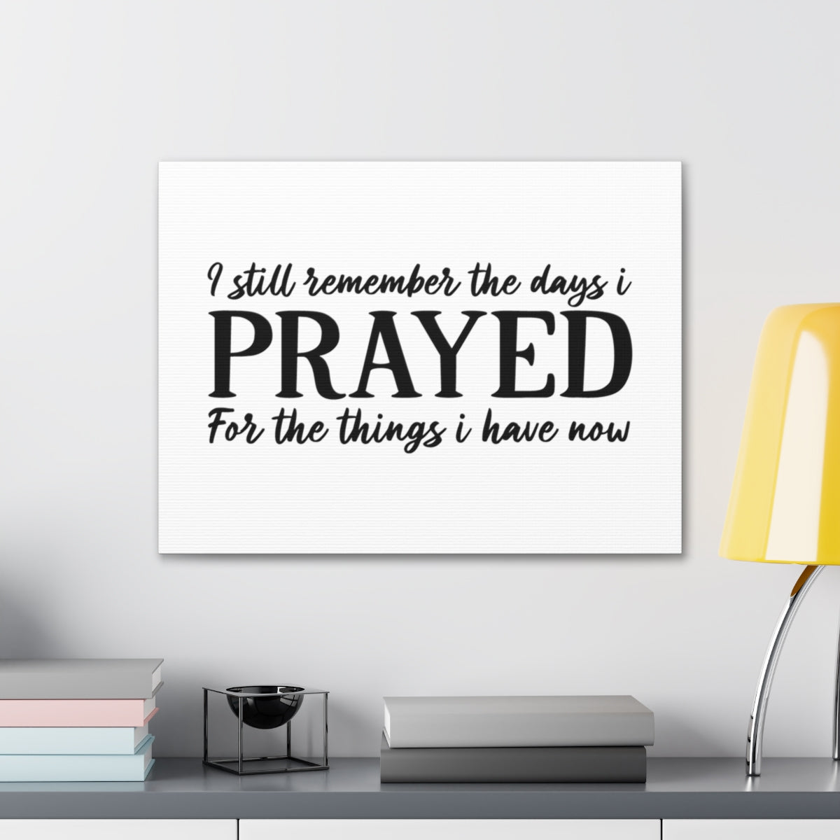 Scripture Walls Prayed For The Things Mark 11:24 Christian Wall Art Bible Verse Print Ready to Hang Unframed-Express Your Love Gifts