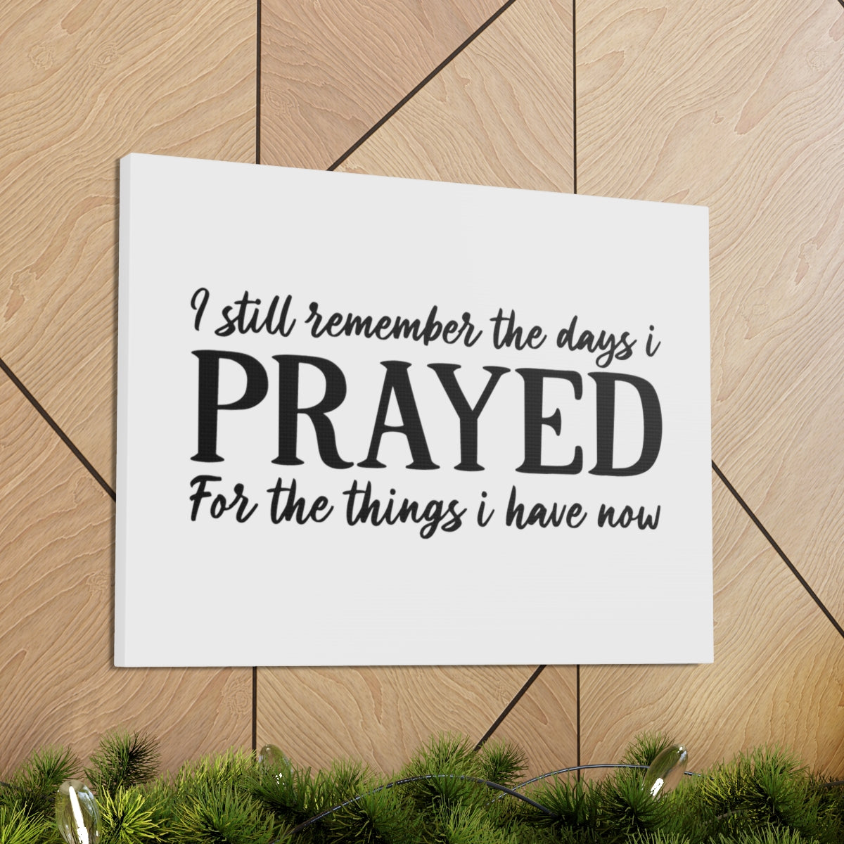 Scripture Walls Prayed For The Things Mark 11:24 Christian Wall Art Bible Verse Print Ready to Hang Unframed-Express Your Love Gifts