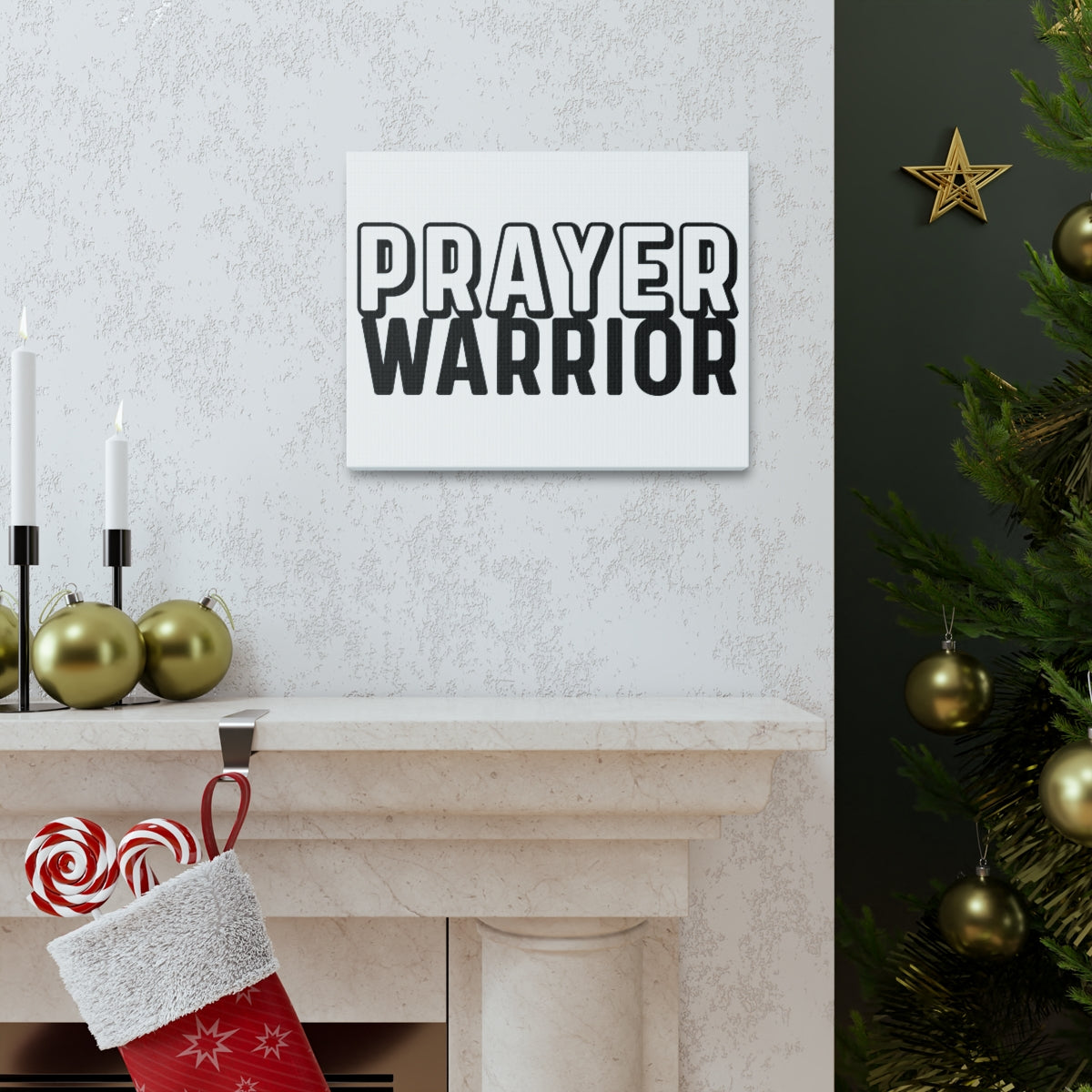 Scripture Walls Prayer Warrior 2 Chronicles 7:14 Christian Wall Art Print Ready to Hang Unframed-Express Your Love Gifts