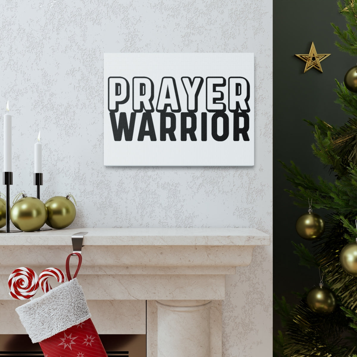 Scripture Walls Prayer Warrior 2 Chronicles 7:14 Christian Wall Art Print Ready to Hang Unframed-Express Your Love Gifts