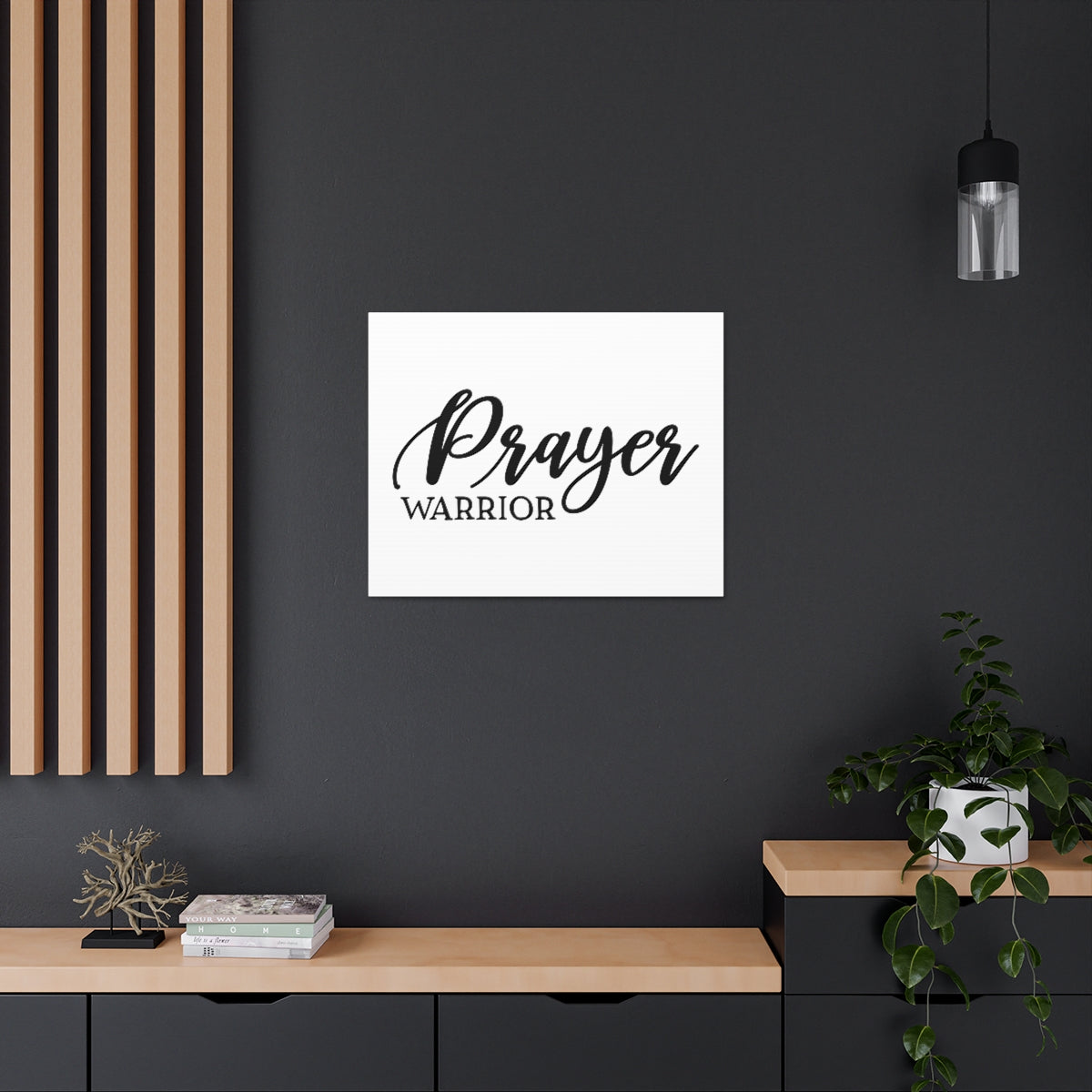 Scripture Walls Prayer Warrior 2 Chronicles 7:14 White Christian Wall Art Print Ready to Hang Unframed-Express Your Love Gifts