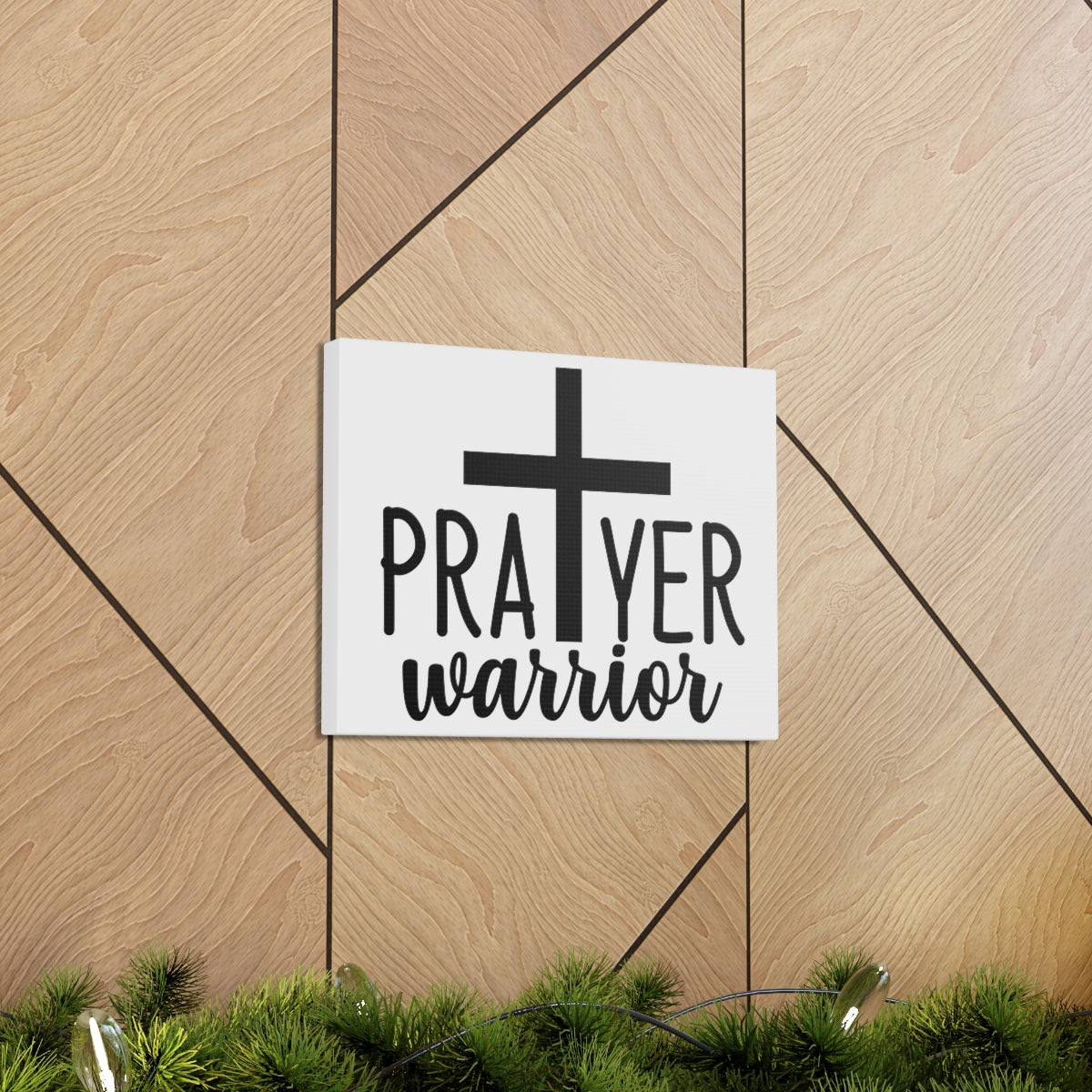 Scripture Walls Prayer Warrior Cross 2 Chronicles 7:14 Christian Wall Art Print Ready to Hang Unframed-Express Your Love Gifts