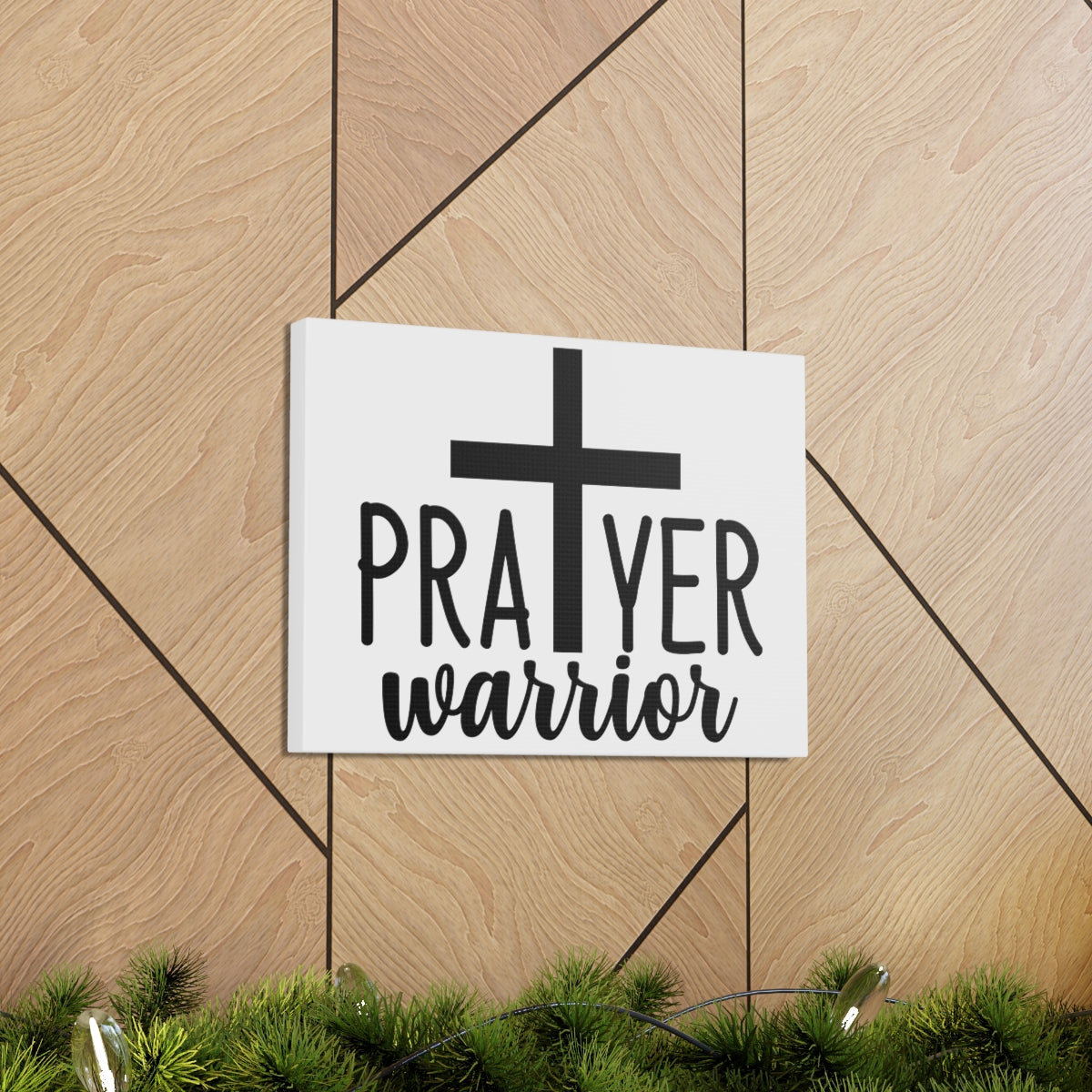 Scripture Walls Prayer Warrior Cross 2 Chronicles 7:14 Christian Wall Art Print Ready to Hang Unframed-Express Your Love Gifts