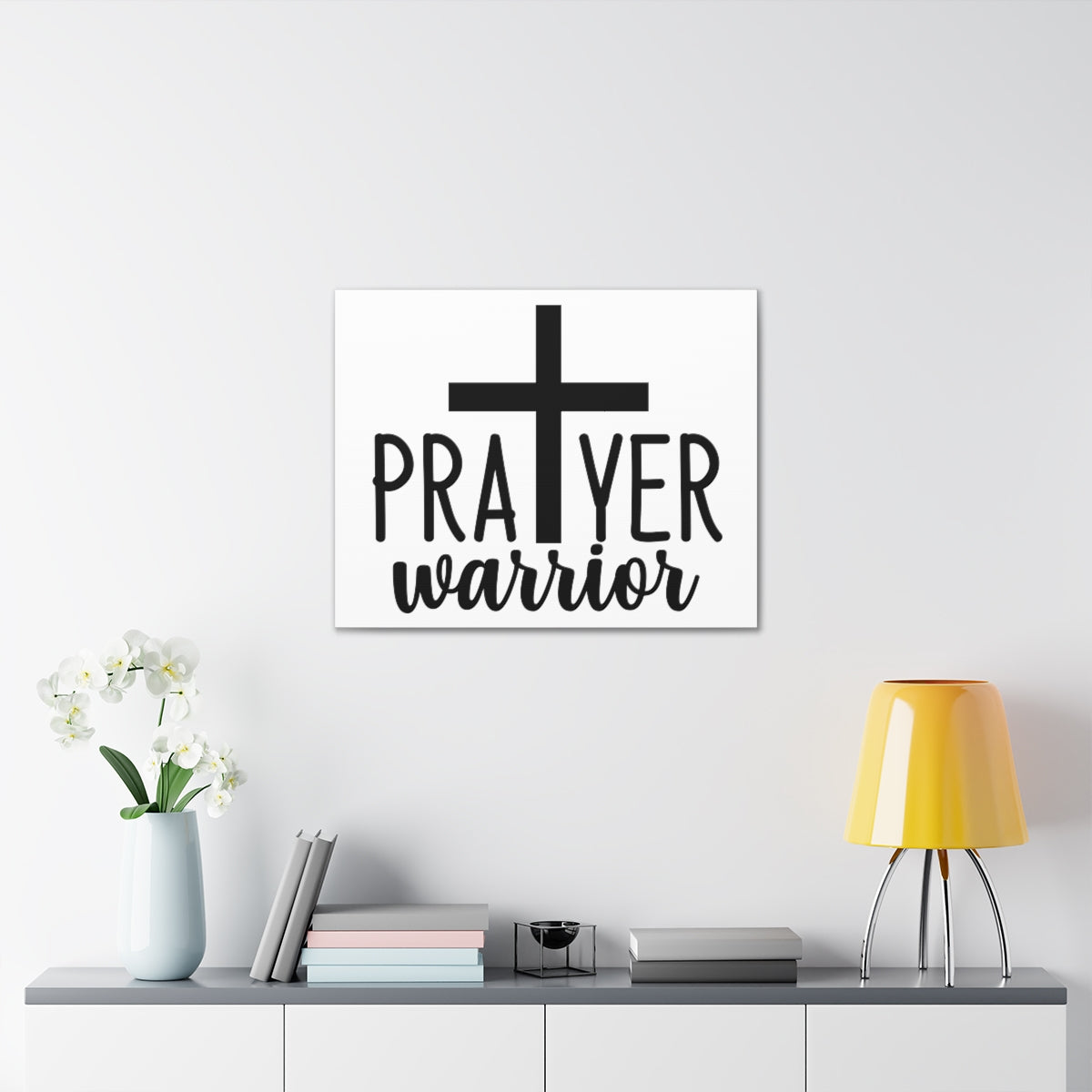 Scripture Walls Prayer Warrior Cross 2 Chronicles 7:14 Christian Wall Art Print Ready to Hang Unframed-Express Your Love Gifts