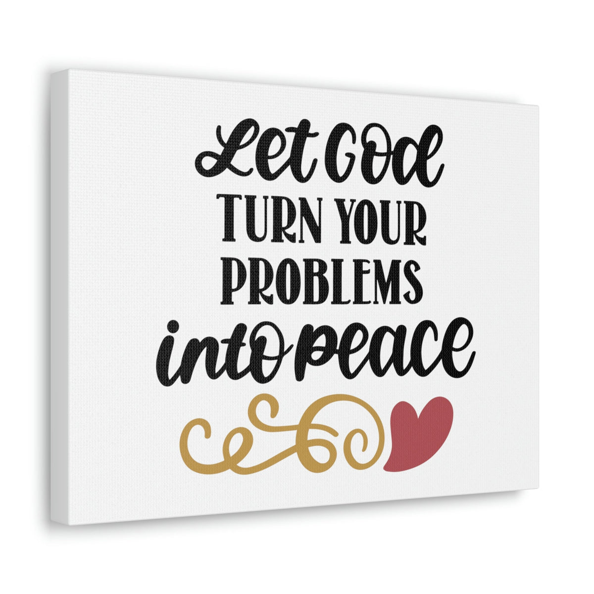 Scripture Walls Problems Into Peace Matthew 11:28 Christian Wall Art Bible Verse Print Ready to Hang Unframed-Express Your Love Gifts
