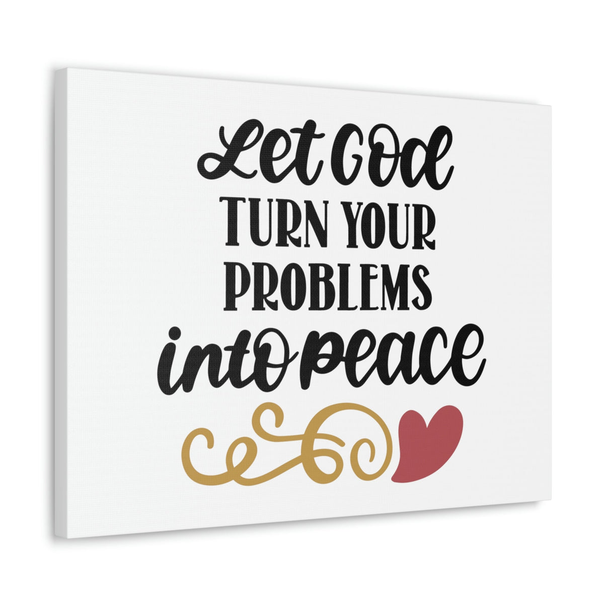 Scripture Walls Problems Into Peace Matthew 11:28 Christian Wall Art Bible Verse Print Ready to Hang Unframed-Express Your Love Gifts