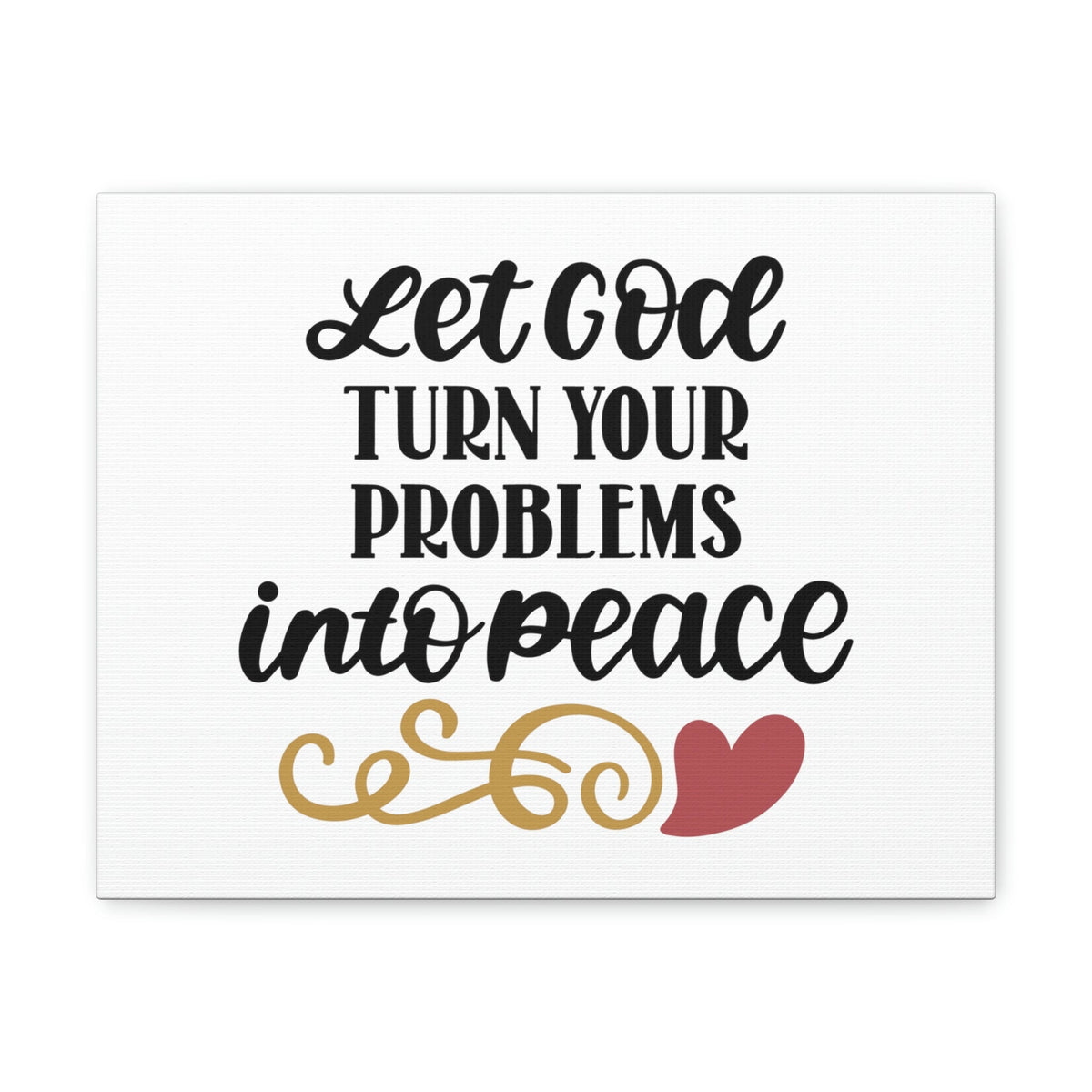 Scripture Walls Problems Into Peace Matthew 11:28 Christian Wall Art Bible Verse Print Ready to Hang Unframed-Express Your Love Gifts