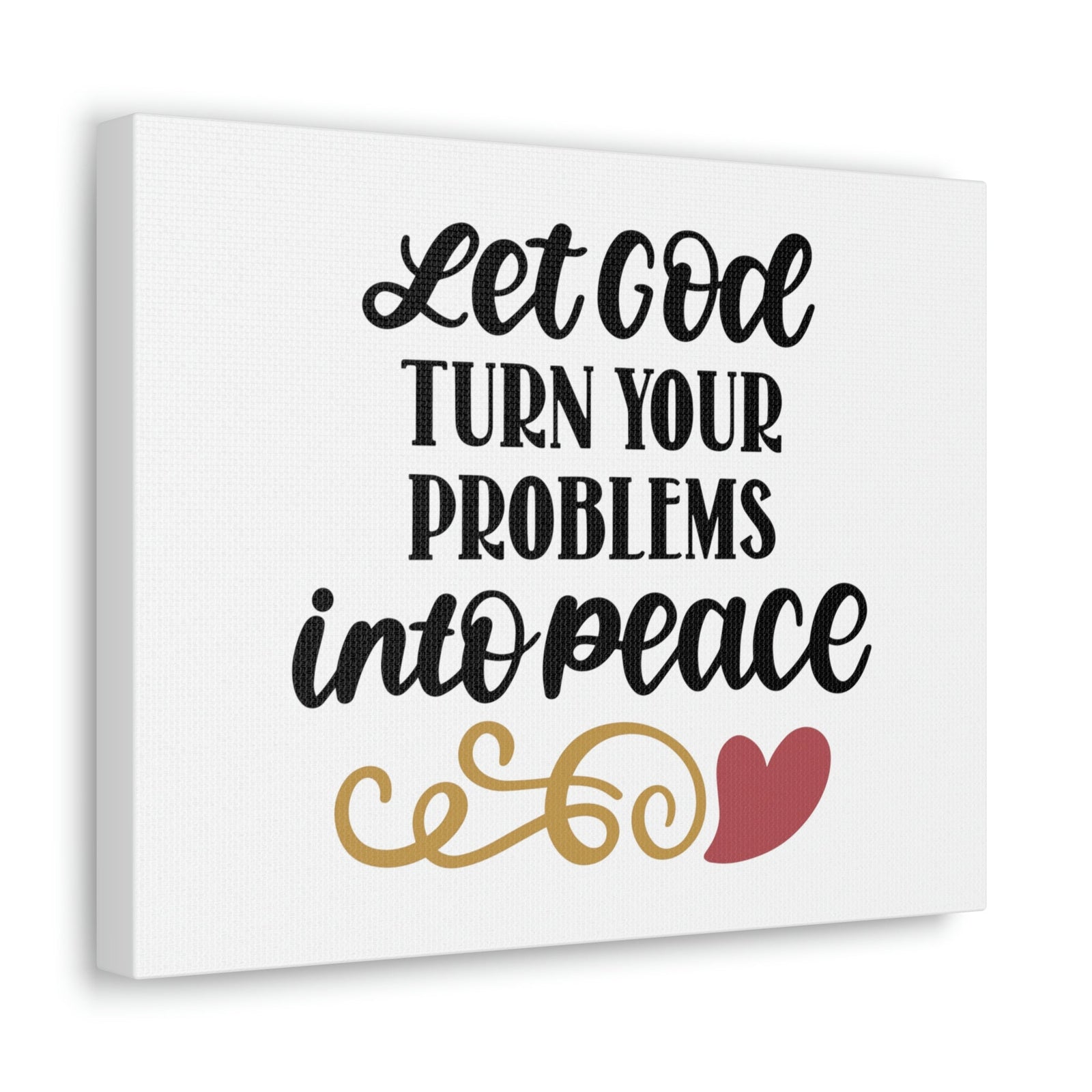Scripture Walls Problems Into Peace Matthew 11:28 Christian Wall Art Bible Verse Print Ready to Hang Unframed-Express Your Love Gifts