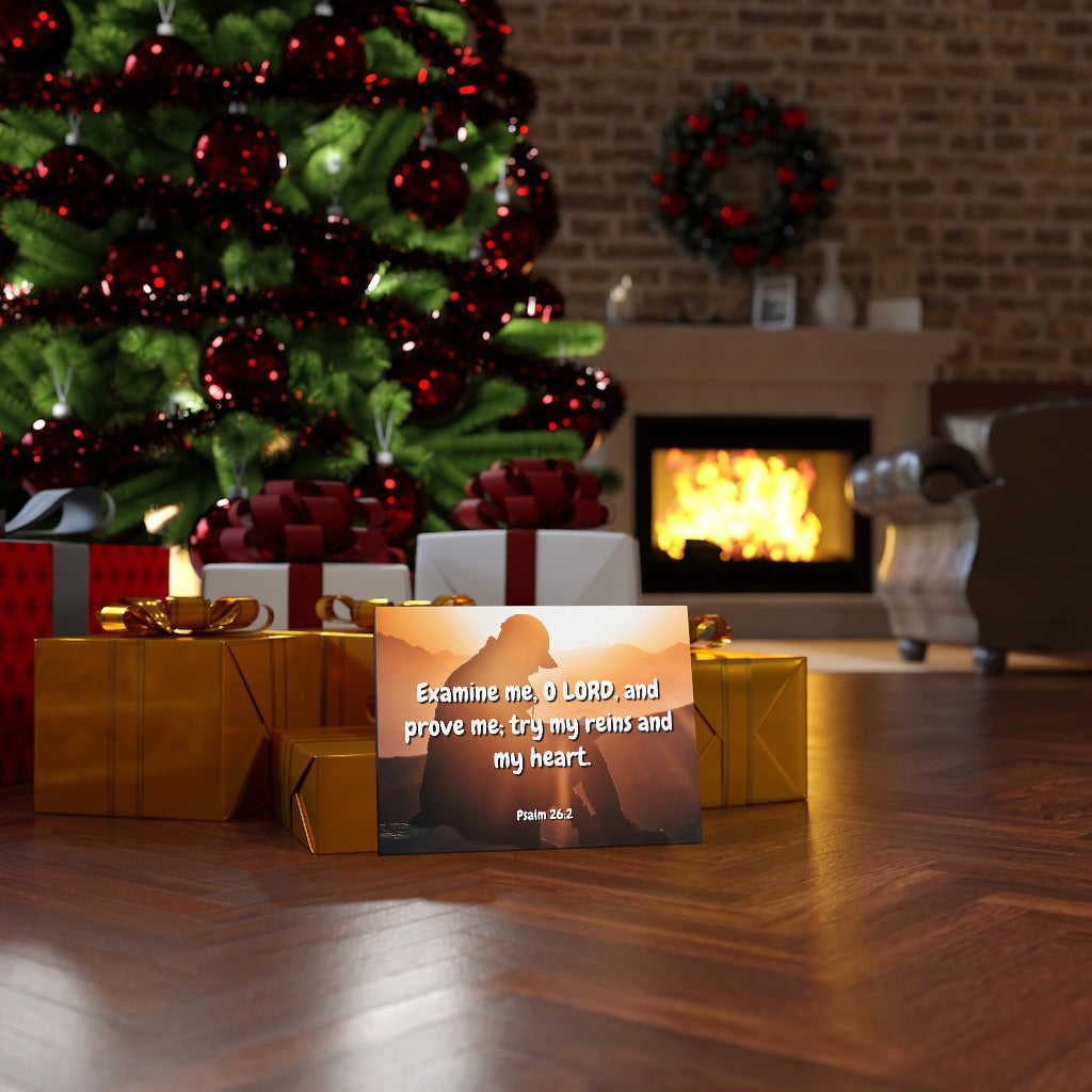 Scripture Walls Prove Me Psalms 26:2 Bible Verse Canvas Christian Wall Art Ready to Hang Unframed-Express Your Love Gifts