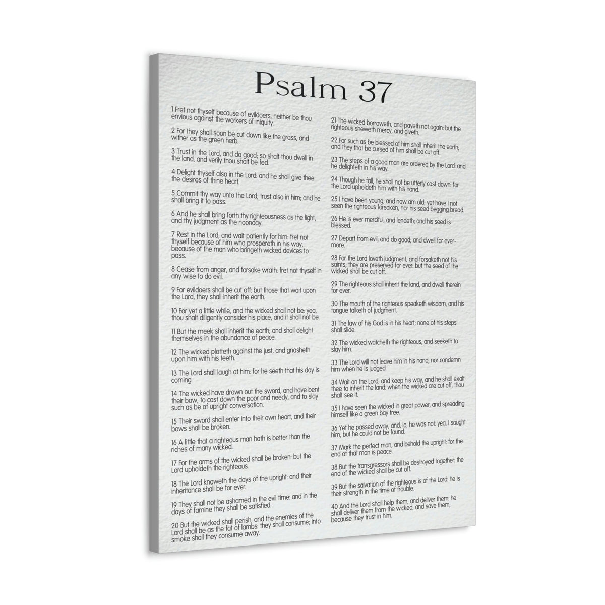 Scripture Walls Psalm 37 Delighting in His Righteousness Christian Wall Art Bible Verse Print Ready to Hang Unframed-Express Your Love Gifts