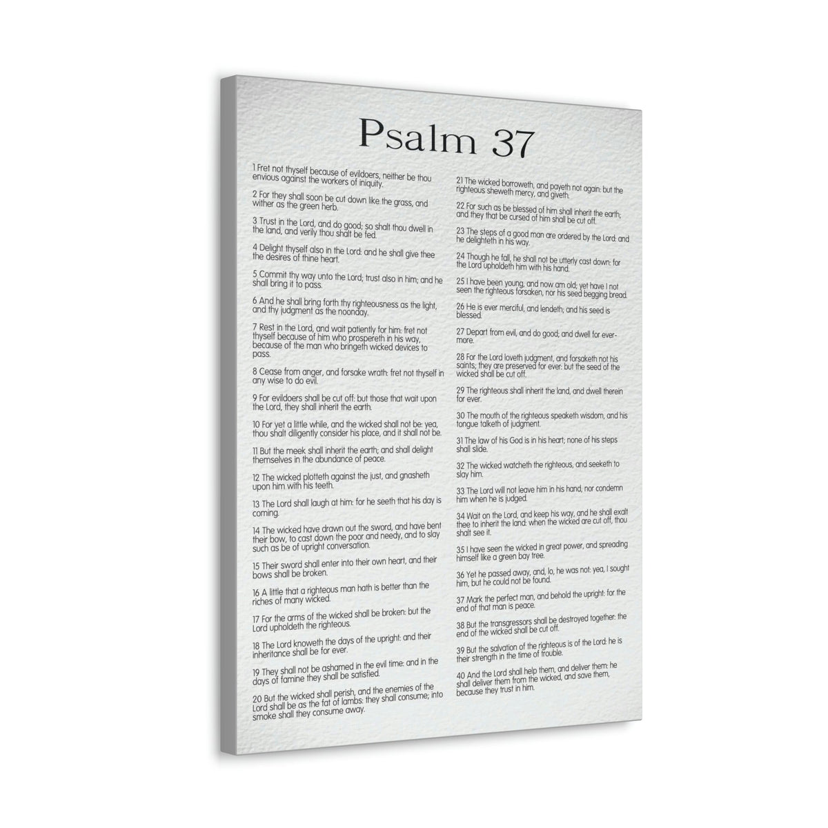 Scripture Walls Psalm 37 Delighting in His Righteousness Christian Wall Art Bible Verse Print Ready to Hang Unframed-Express Your Love Gifts