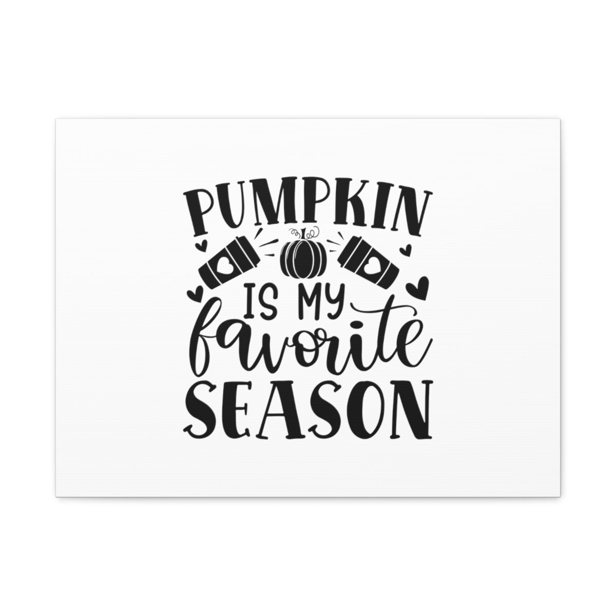 Scripture Walls Pumpkin Is My Favorite Season 2 Timothy 4:2 NIV Wall Art Print Ready to Hang Unframed-Express Your Love Gifts