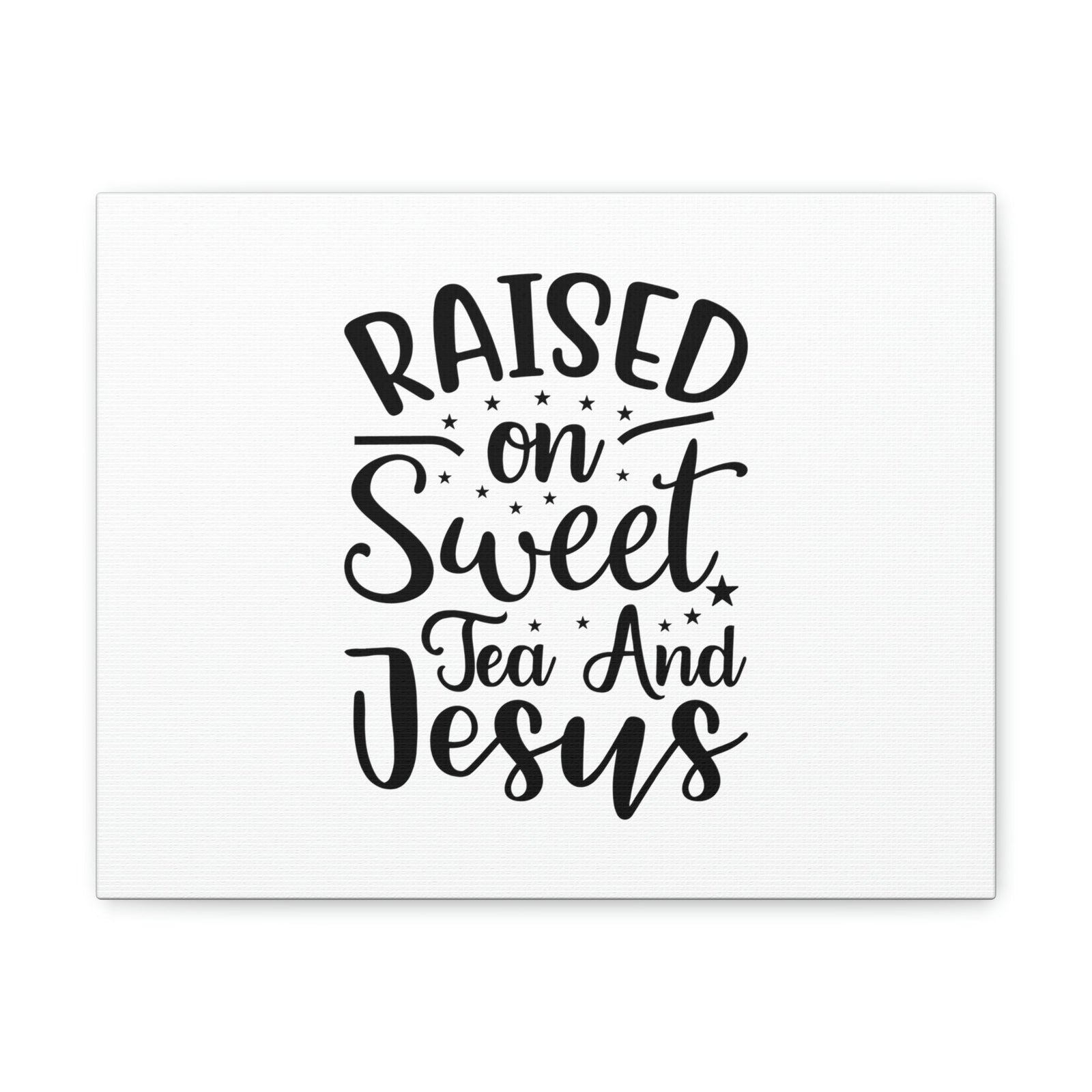Scripture Walls Raised On Sweet Tea 1 Corinthians 6:14 Christian Wall Art Bible Verse Print Ready to Hang Unframed-Express Your Love Gifts
