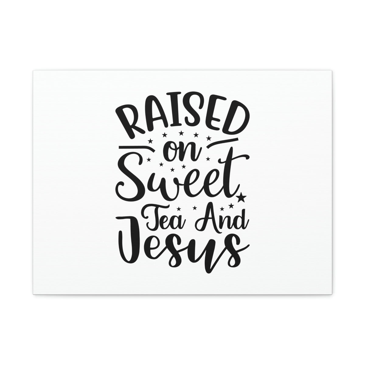Scripture Walls Raised On Sweet Tea 1 Corinthians 6:14 Christian Wall Art Bible Verse Print Ready to Hang Unframed-Express Your Love Gifts