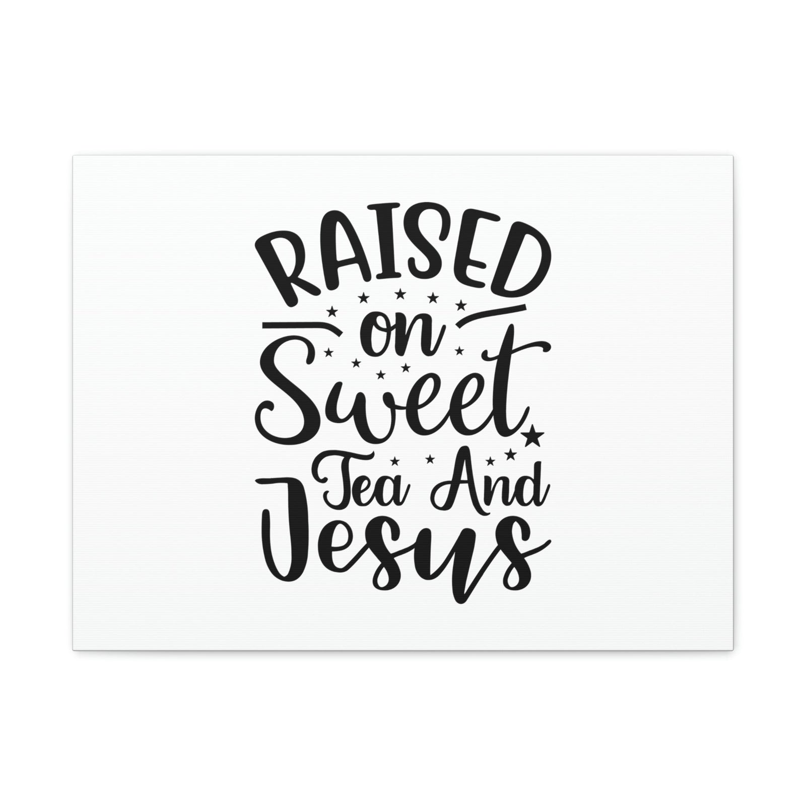 Scripture Walls Raised On Sweet Tea 1 Corinthians 6:14 Christian Wall Art Bible Verse Print Ready to Hang Unframed-Express Your Love Gifts
