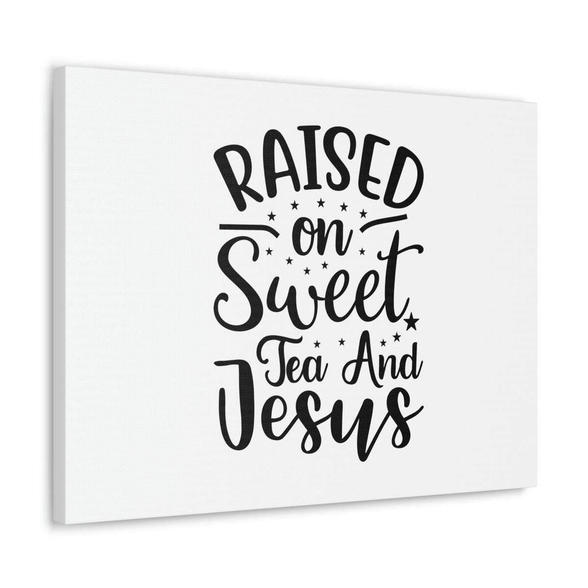 Scripture Walls Raised On Sweet Tea 1 Corinthians 6:14 Christian Wall Art Bible Verse Print Ready to Hang Unframed-Express Your Love Gifts