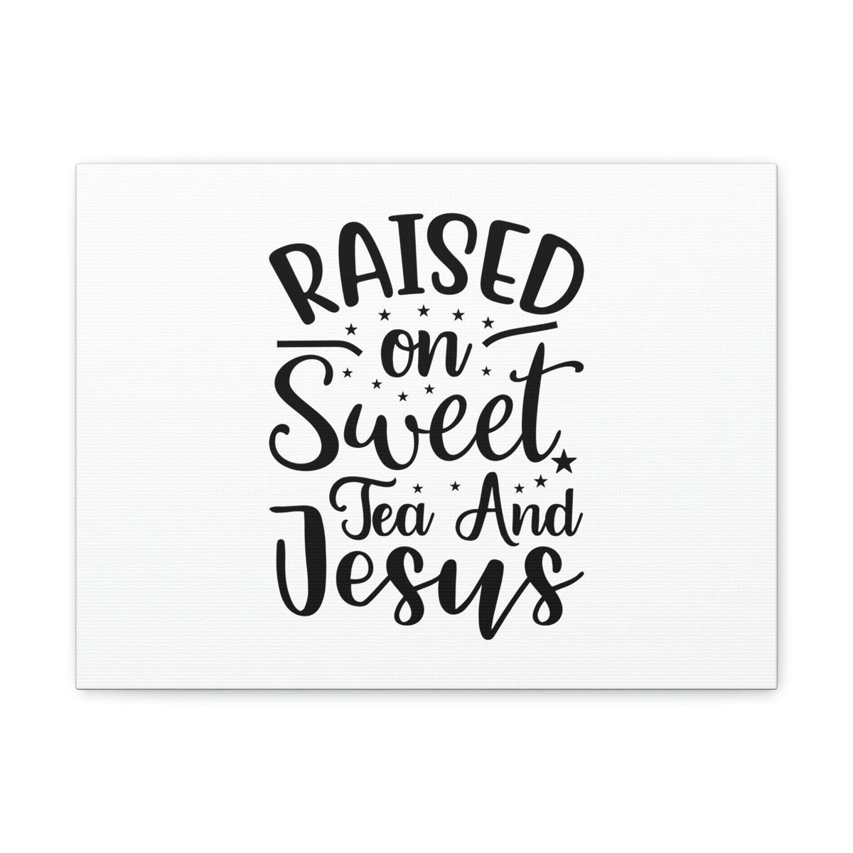 Scripture Walls Raised On Sweet Tea 1 Corinthians 6:14 Christian Wall Art Bible Verse Print Ready to Hang Unframed-Express Your Love Gifts