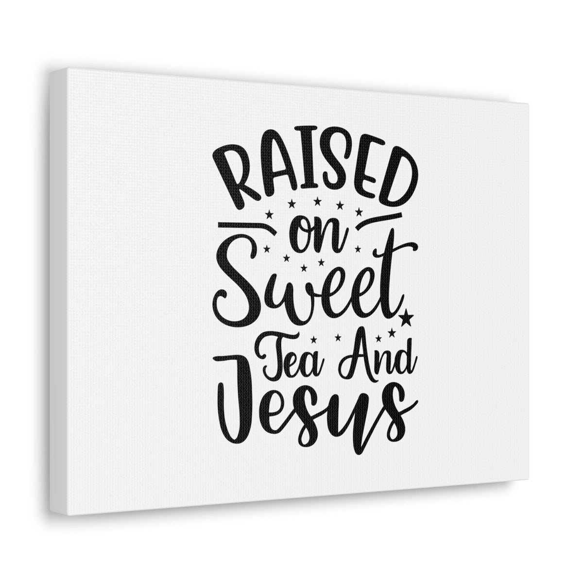 Scripture Walls Raised On Sweet Tea 1 Corinthians 6:14 Christian Wall Art Bible Verse Print Ready to Hang Unframed-Express Your Love Gifts