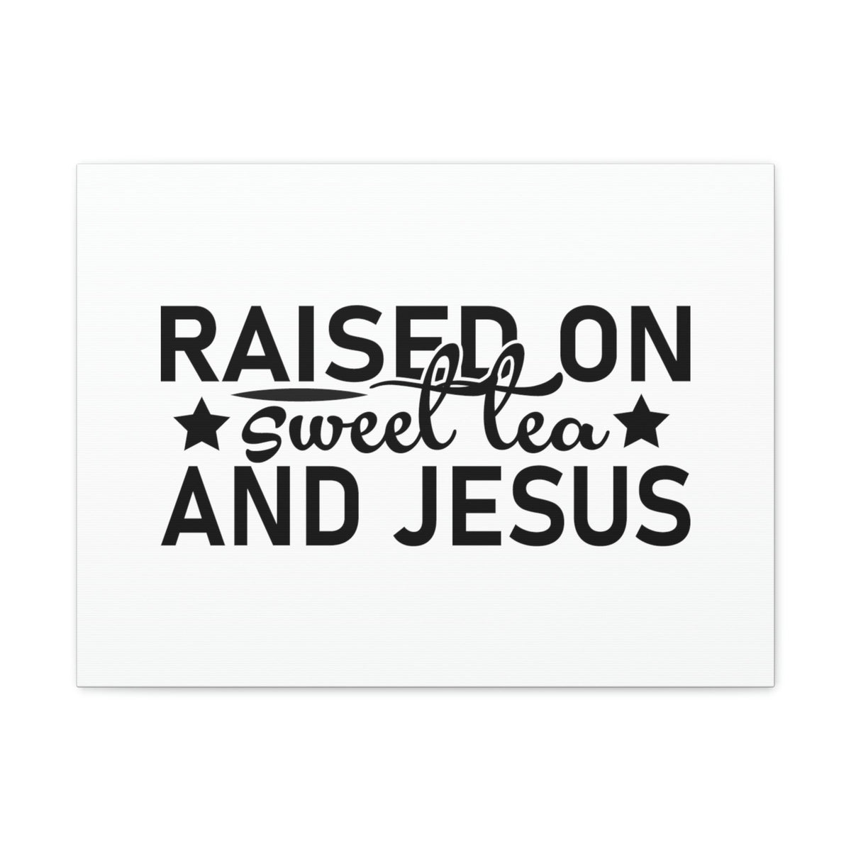 Scripture Walls Raised On Sweet Tea And Jesus Jeremiah 29:11 Christian Wall Art Bible Verse Print Ready to Hang Unframed-Express Your Love Gifts