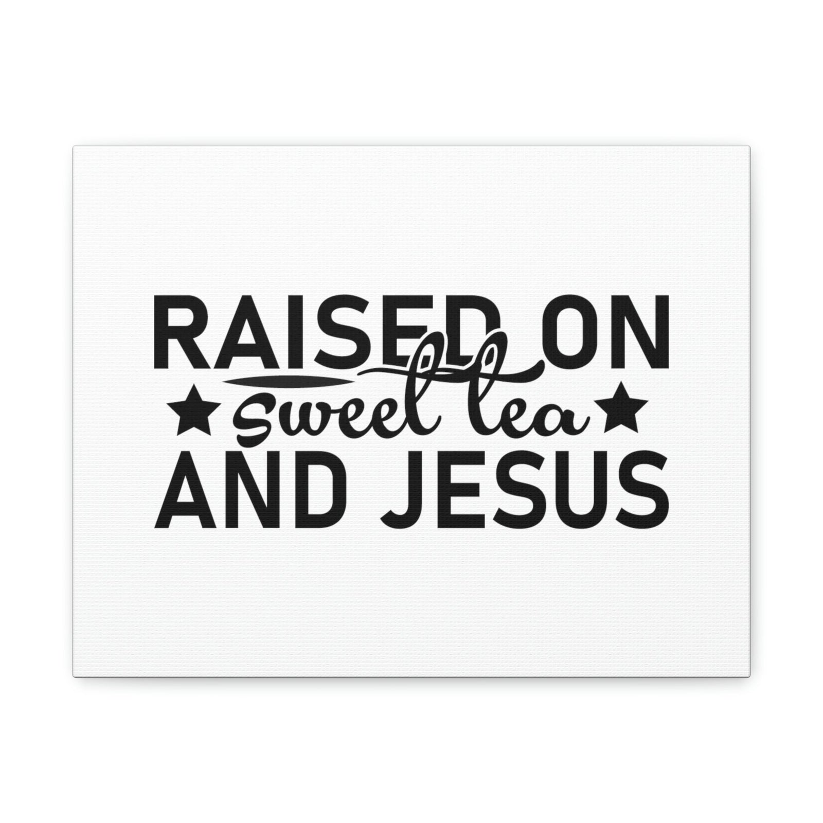 Scripture Walls Raised On Sweet Tea And Jesus Jeremiah 29:11 Christian Wall Art Bible Verse Print Ready to Hang Unframed-Express Your Love Gifts