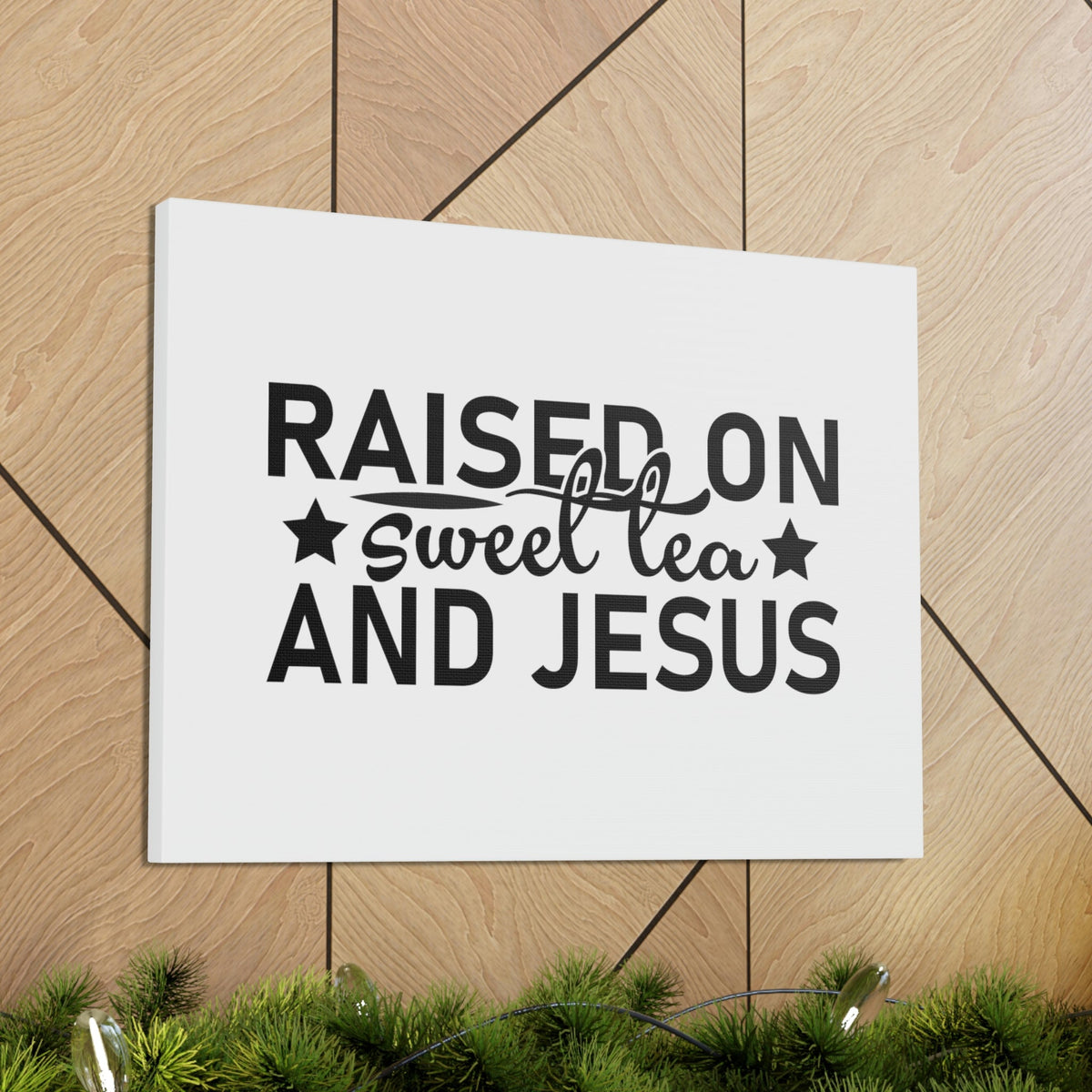 Scripture Walls Raised On Sweet Tea And Jesus Jeremiah 29:11 Christian Wall Art Bible Verse Print Ready to Hang Unframed-Express Your Love Gifts