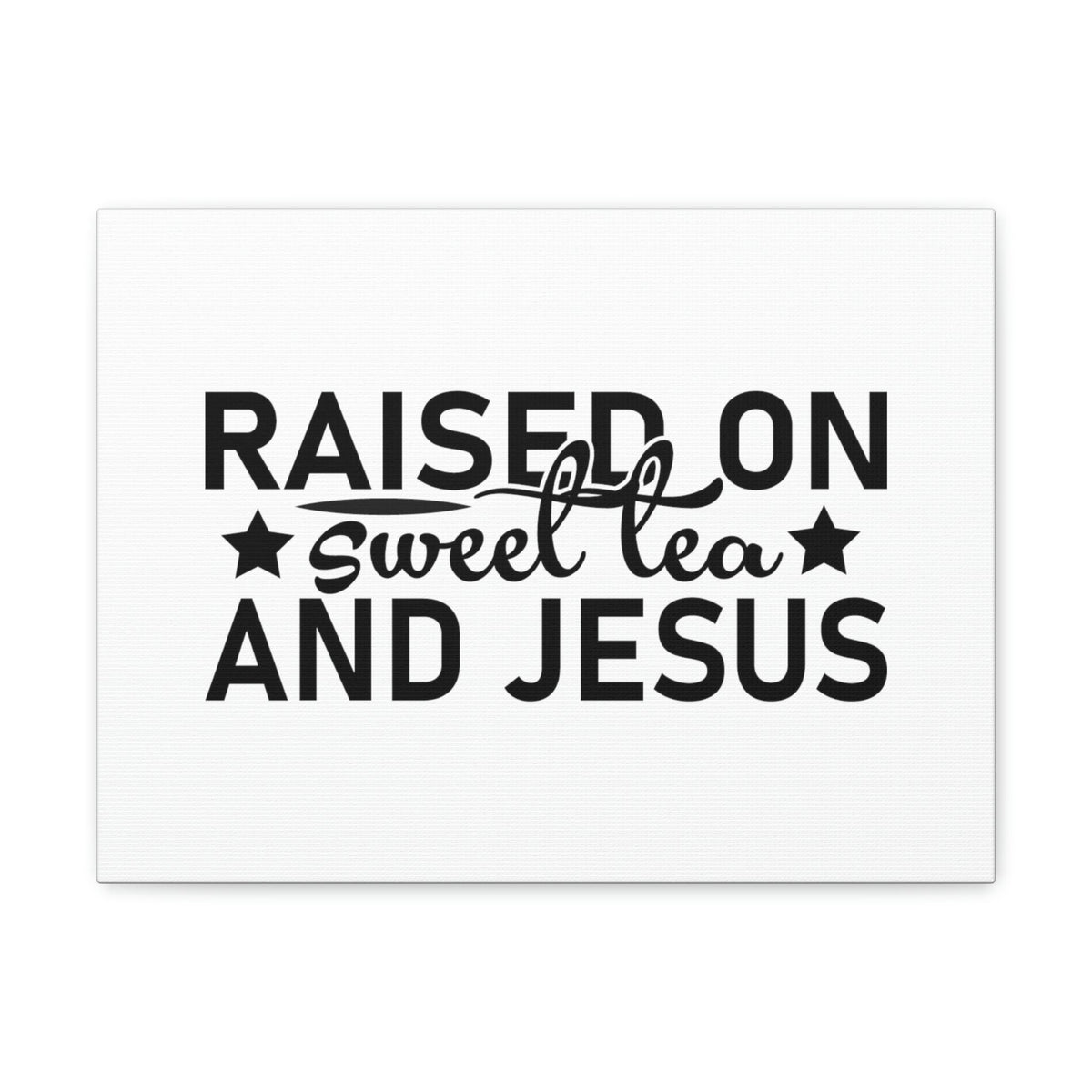 Scripture Walls Raised On Sweet Tea And Jesus Jeremiah 29:11 Christian Wall Art Bible Verse Print Ready to Hang Unframed-Express Your Love Gifts