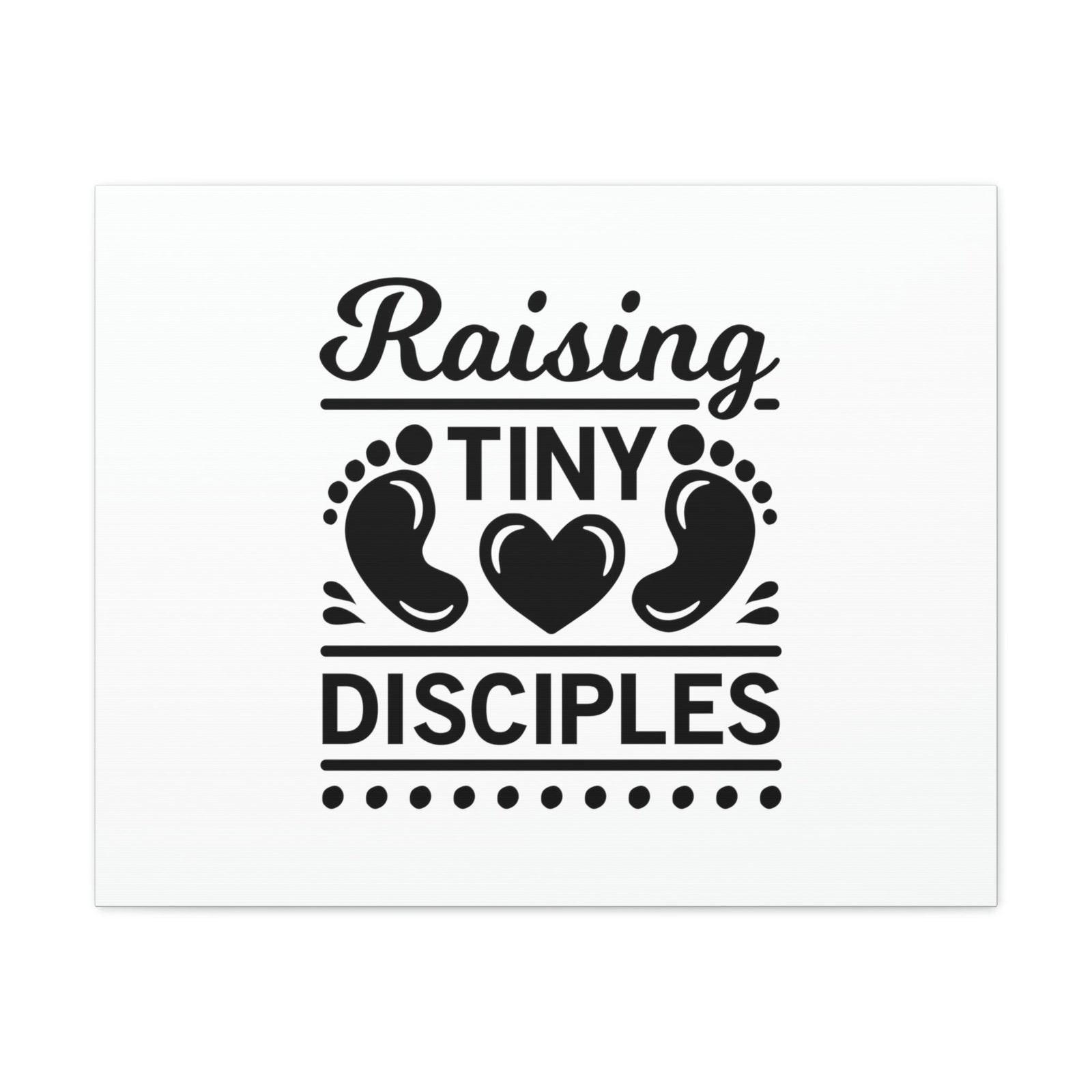 Scripture Walls Raising Tiny Disciples 1 Corinthians 11:1 Christian Wall Art Bible Verse Print Ready to Hang Unframed-Express Your Love Gifts