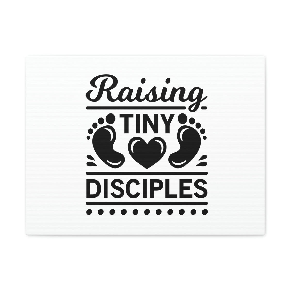 Scripture Walls Raising Tiny Disciples 1 Corinthians 11:1 Christian Wall Art Bible Verse Print Ready to Hang Unframed-Express Your Love Gifts