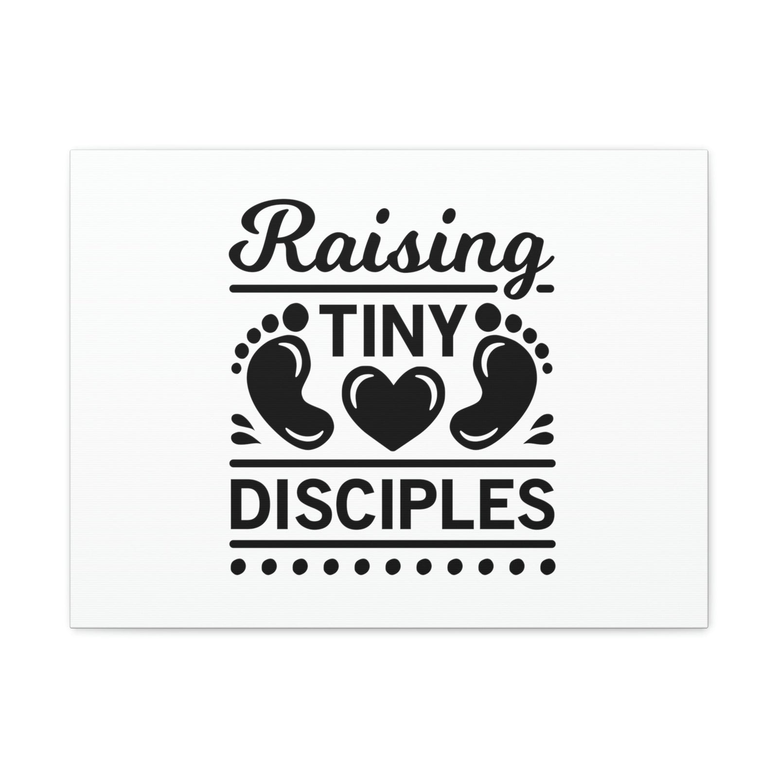 Scripture Walls Raising Tiny Disciples 1 Corinthians 11:1 Christian Wall Art Bible Verse Print Ready to Hang Unframed-Express Your Love Gifts